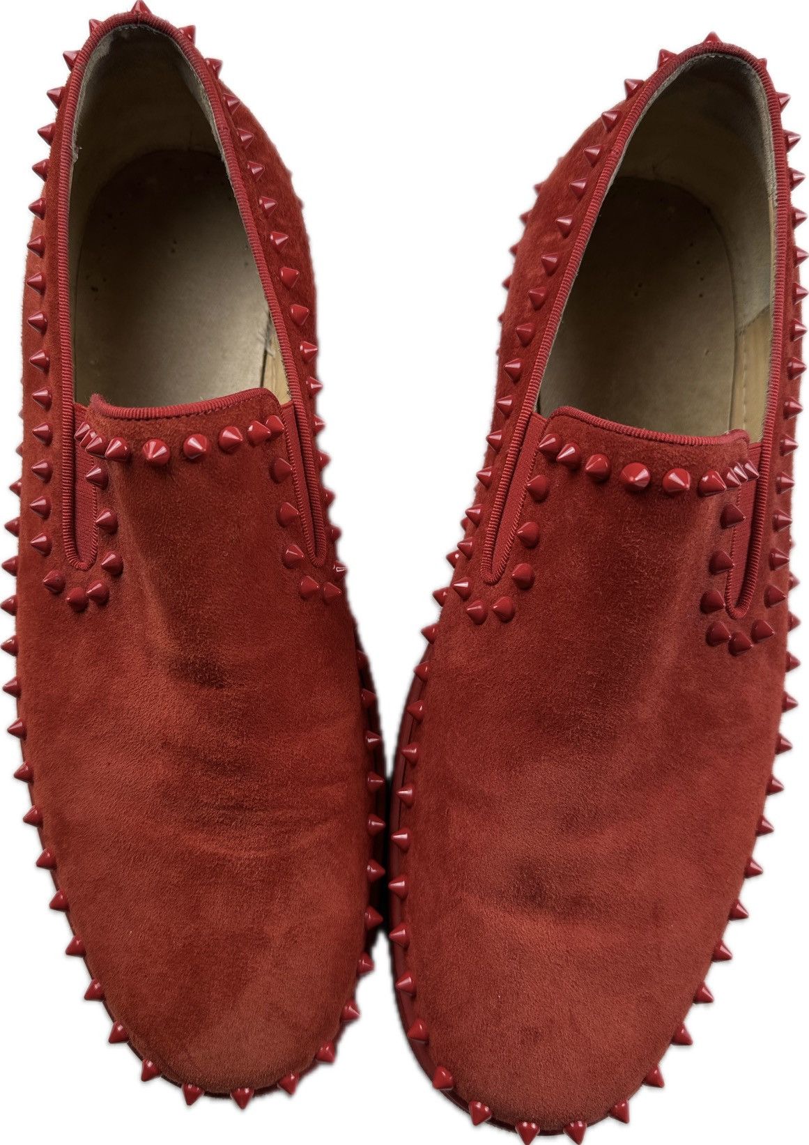 Christian Louboutin Christian Louboutin Suede Sneakers Size US 12 / EU 45 - 3 Thumbnail