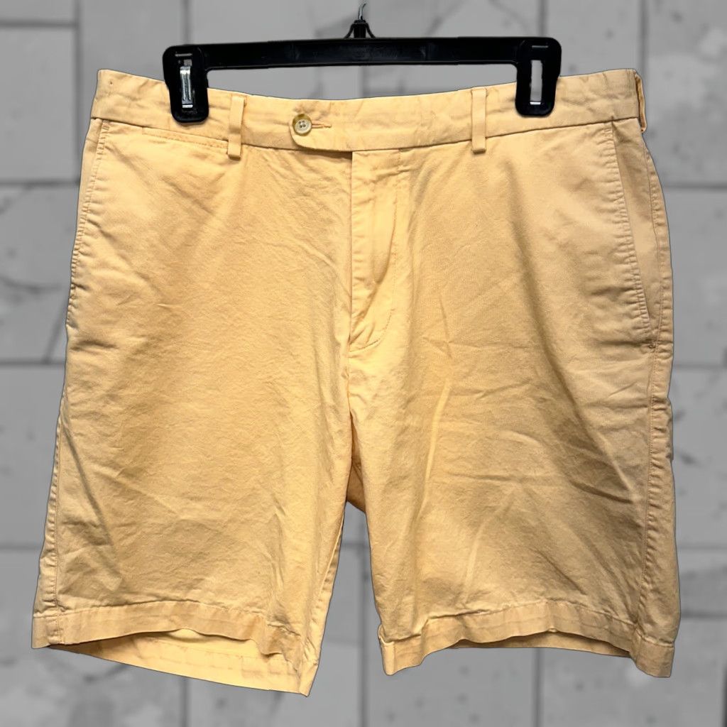 Peter Millar Peter Millar Casual Shorts Mens Size 34 Orange Cotton Zip Fly Regular Fit Size US 34 / EU 50 - 1 Thumbnail