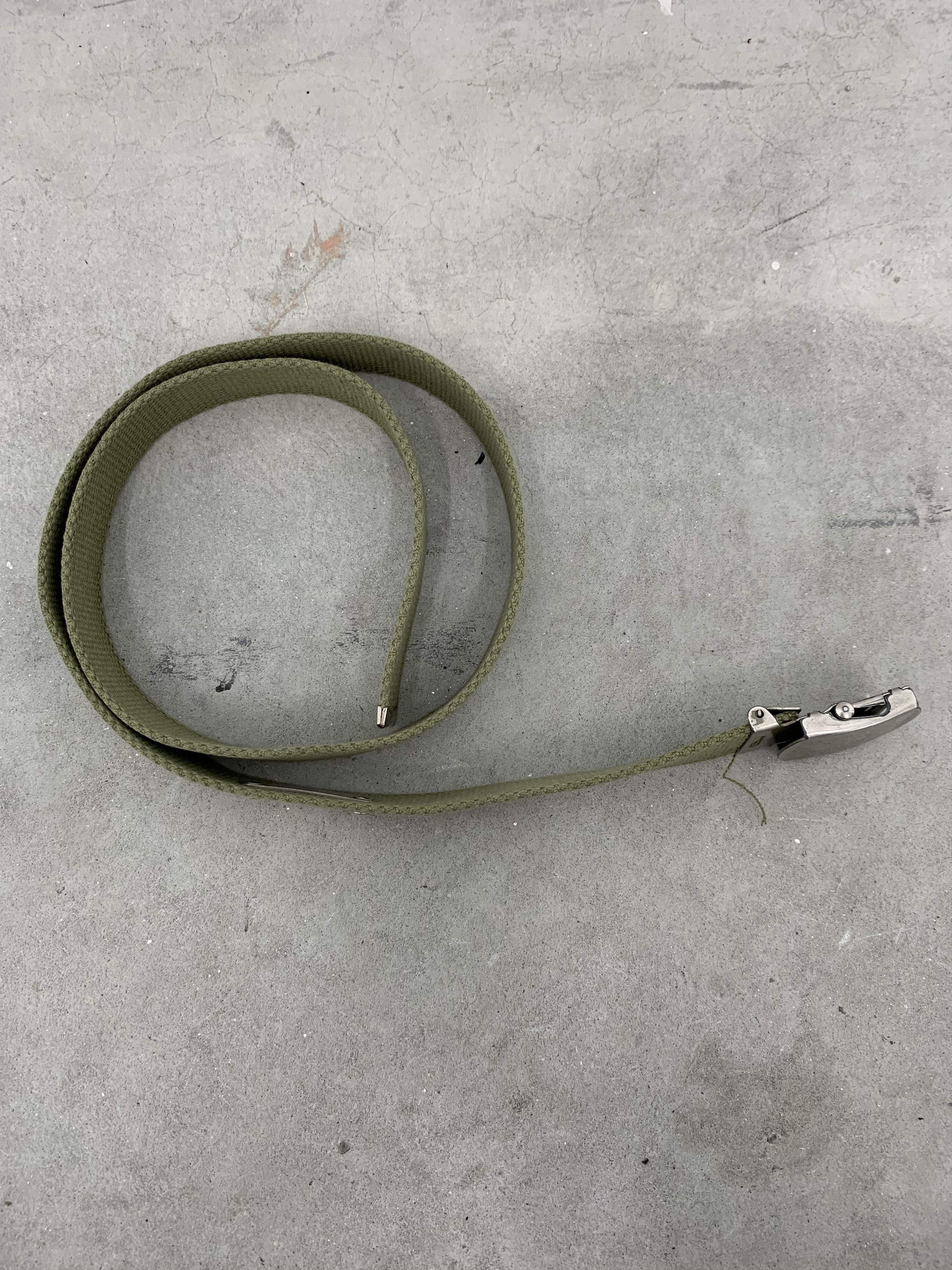 Helmut Lang HELMUT LANG 1998 CANVAS BELT Size 34 - 2 Thumbnail