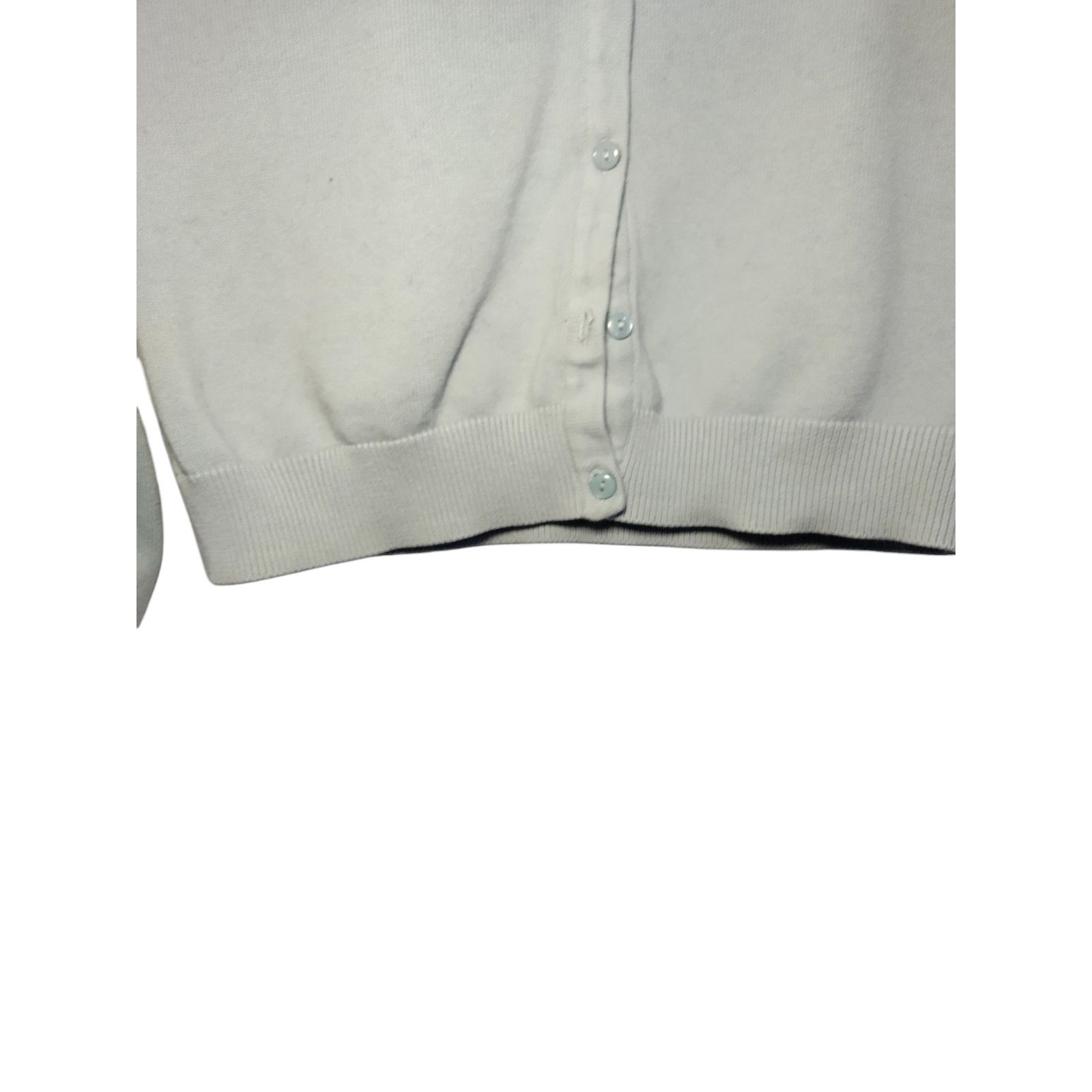 H&M H&M Womens Crew neck Ribbed Knit Cardigan Sweater Sz Small Size S / US 4 / IT 40 - 9 Thumbnail