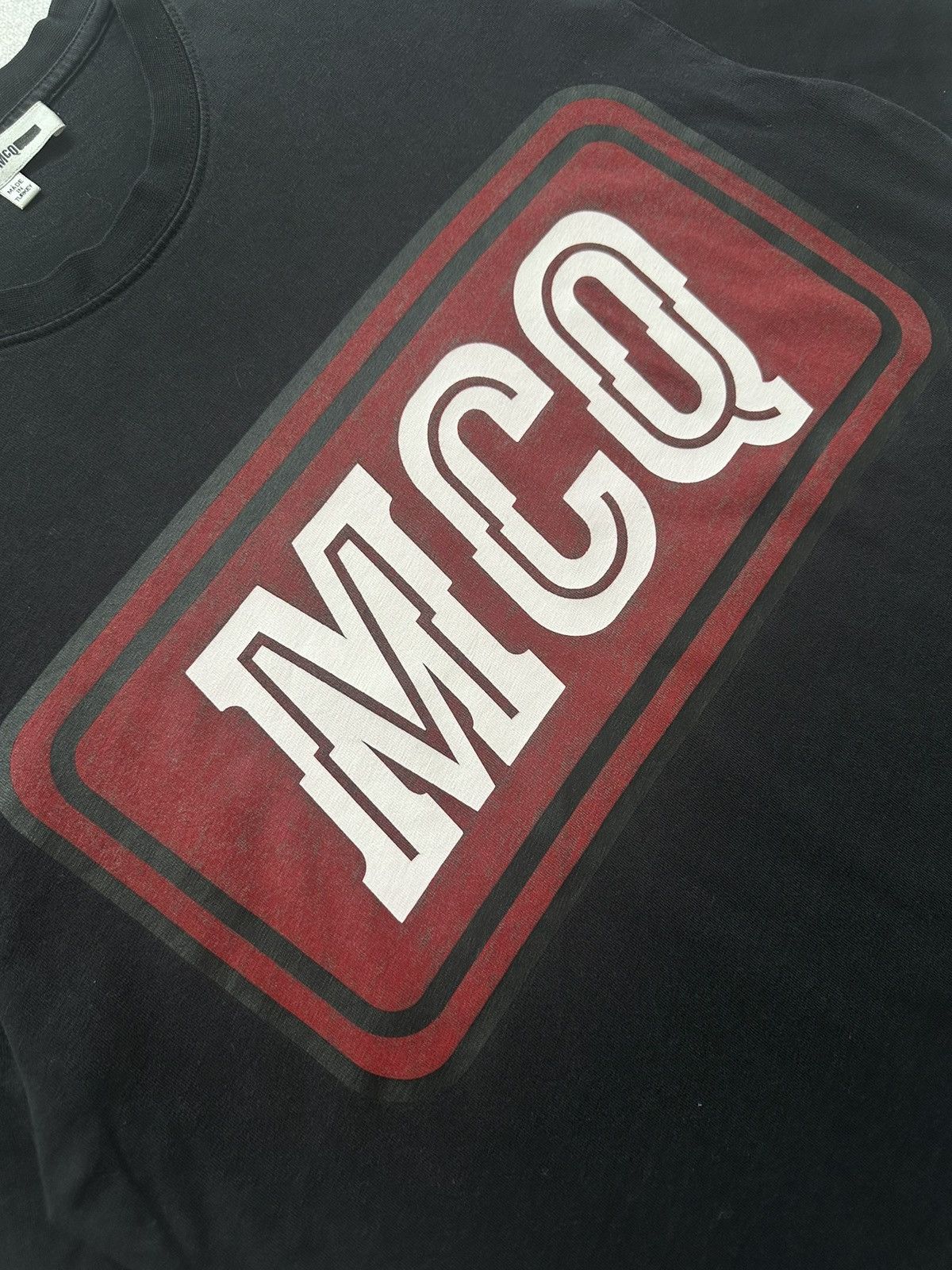 Alexander McQueen × Designer × McQ Alexander McQueen Alexander McQueen T-shirt Big Logo Designer Black Tee Size US M / EU 48-50 / 2 - 4 Thumbnail