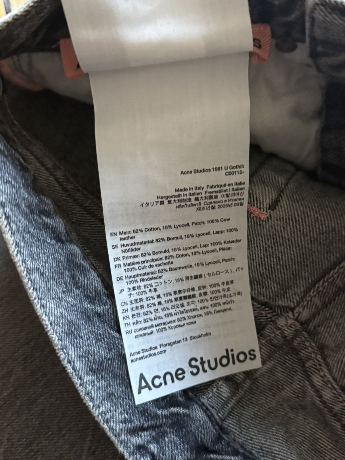 Acne Studios NWT - 1981U Gothik Size US 27 - 7 Thumbnail