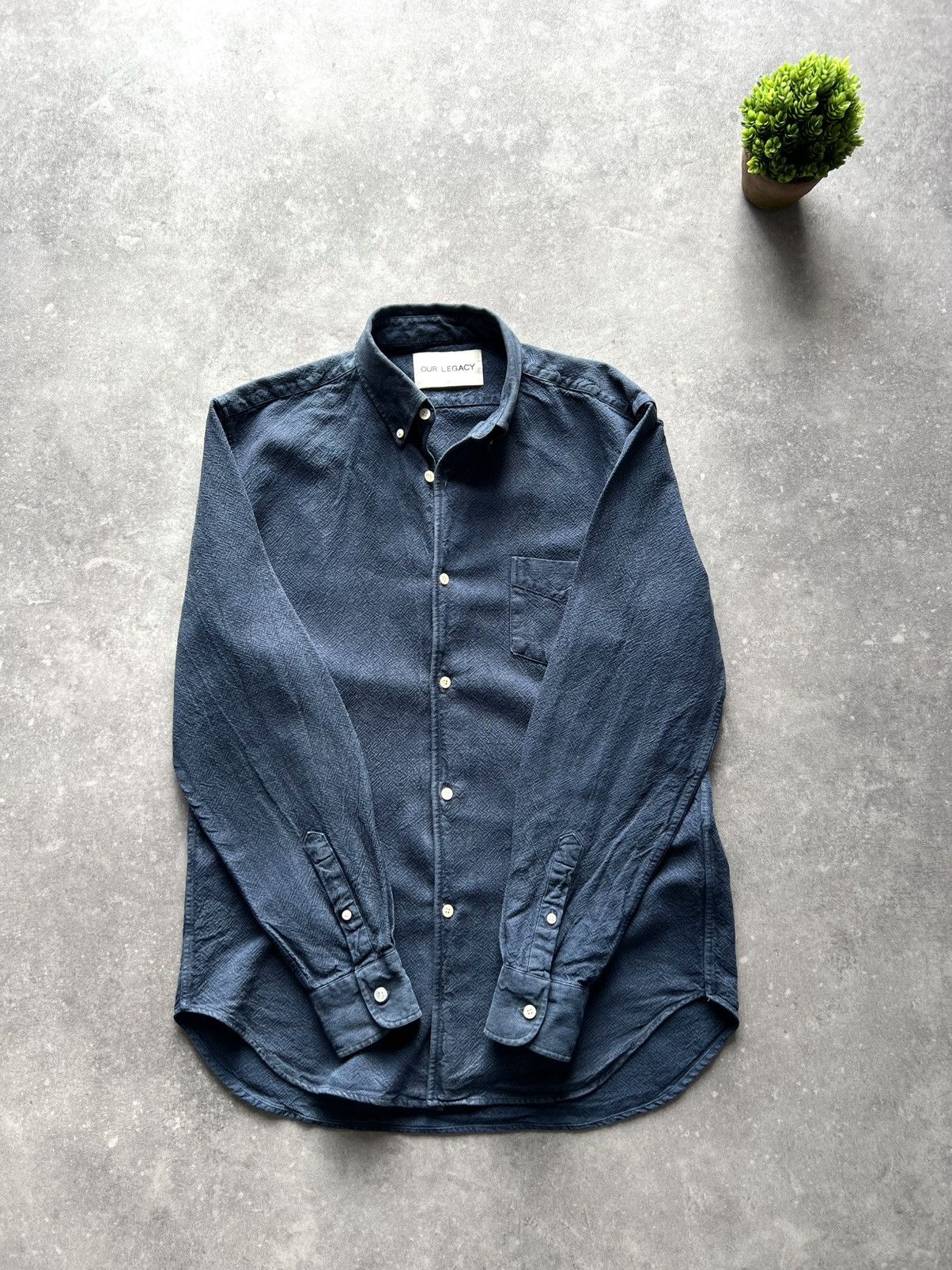 Our Legacy Our Legacy Linen Cotton Shirt Streetwear Luxury Size US L / EU 52-54 / 3 - 5 Thumbnail
