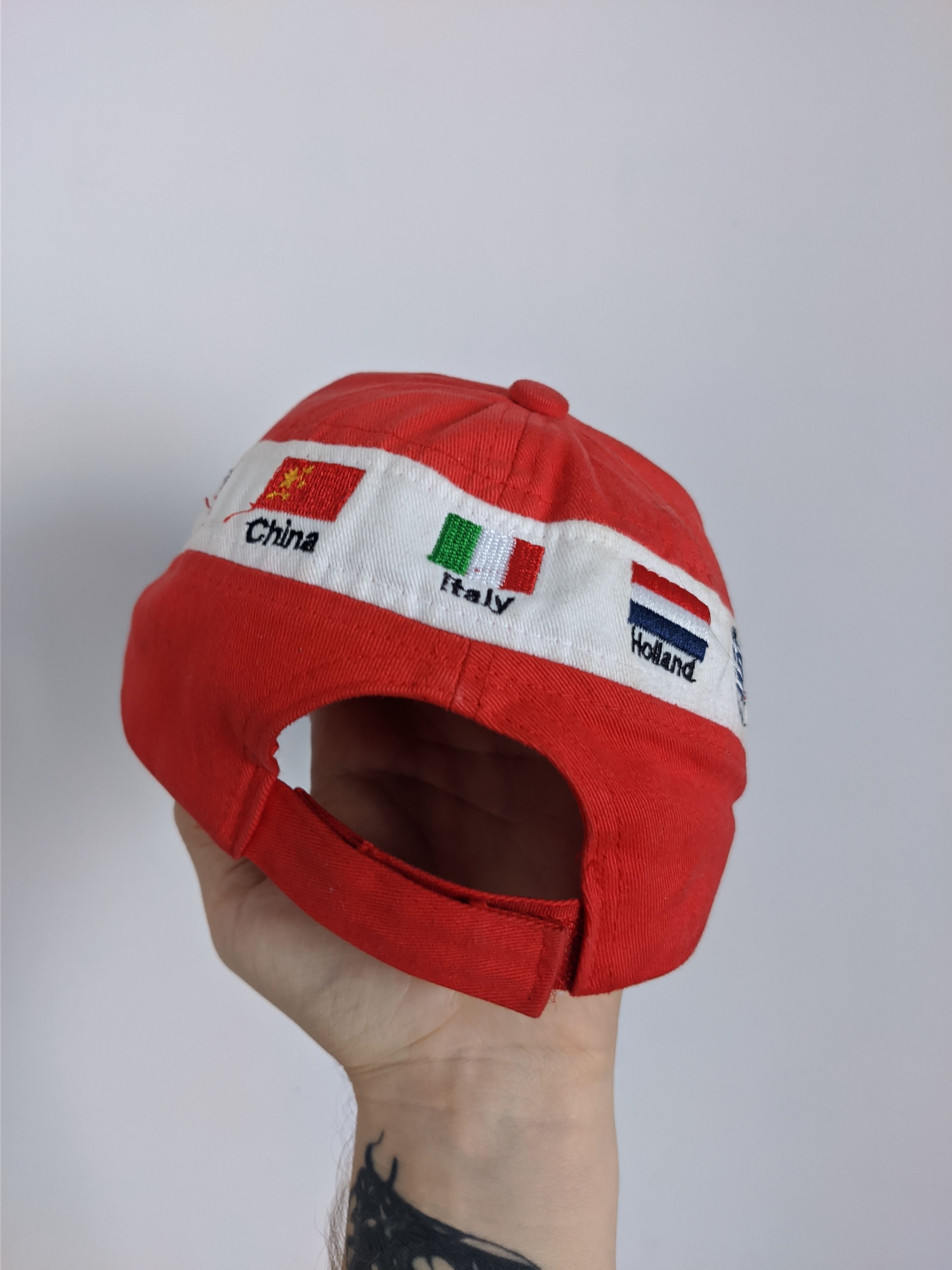 Vintage Vintage racing cap hat y2k italia Size ONE SIZE - 9 Thumbnail