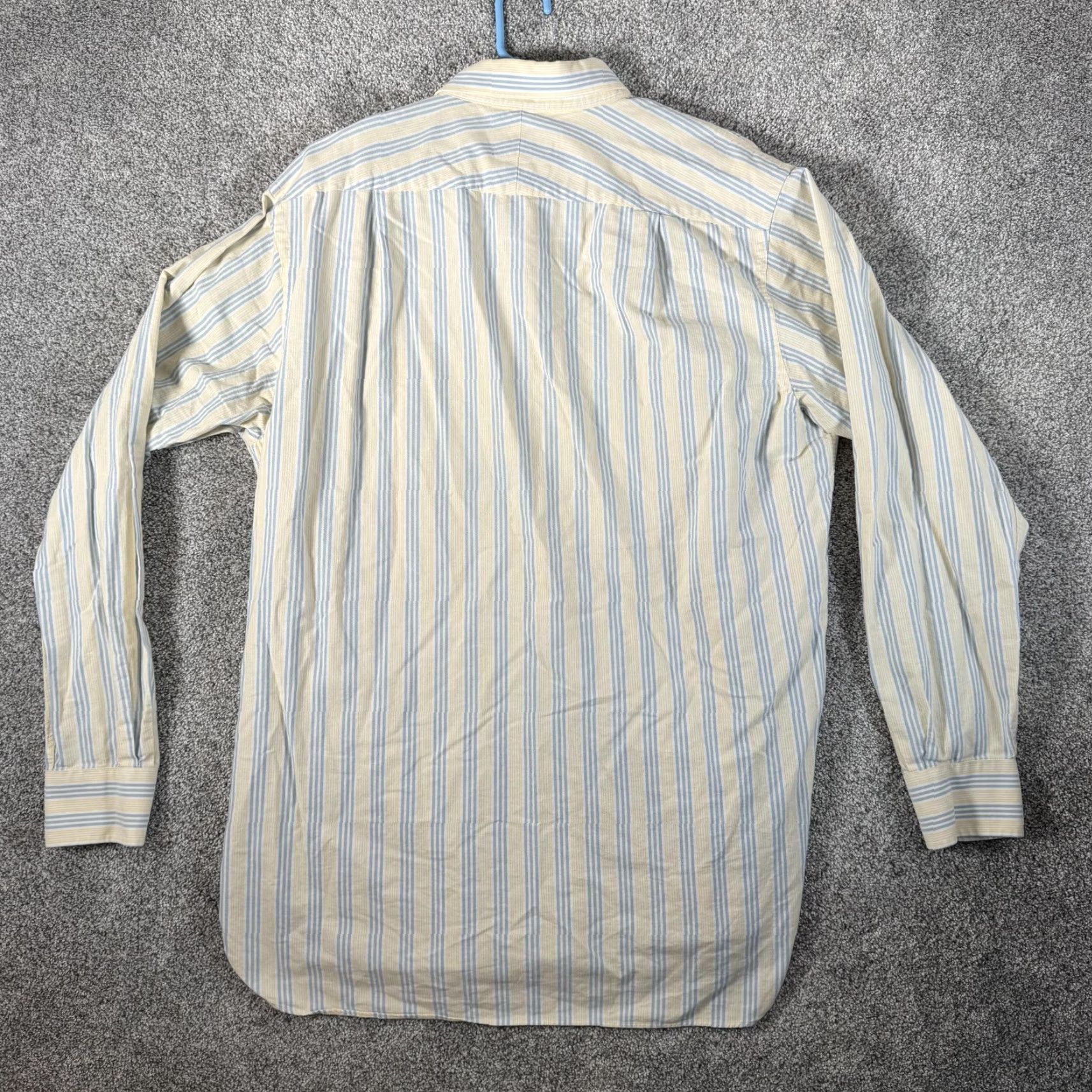 Charles Tyrwhitt Charles Tyrwhitt Shirt XL Multicolor Striped Oxford Weave Button-Down Mens Long Sleeve Size US XL / EU 56 / 4 - 6 Thumbnail