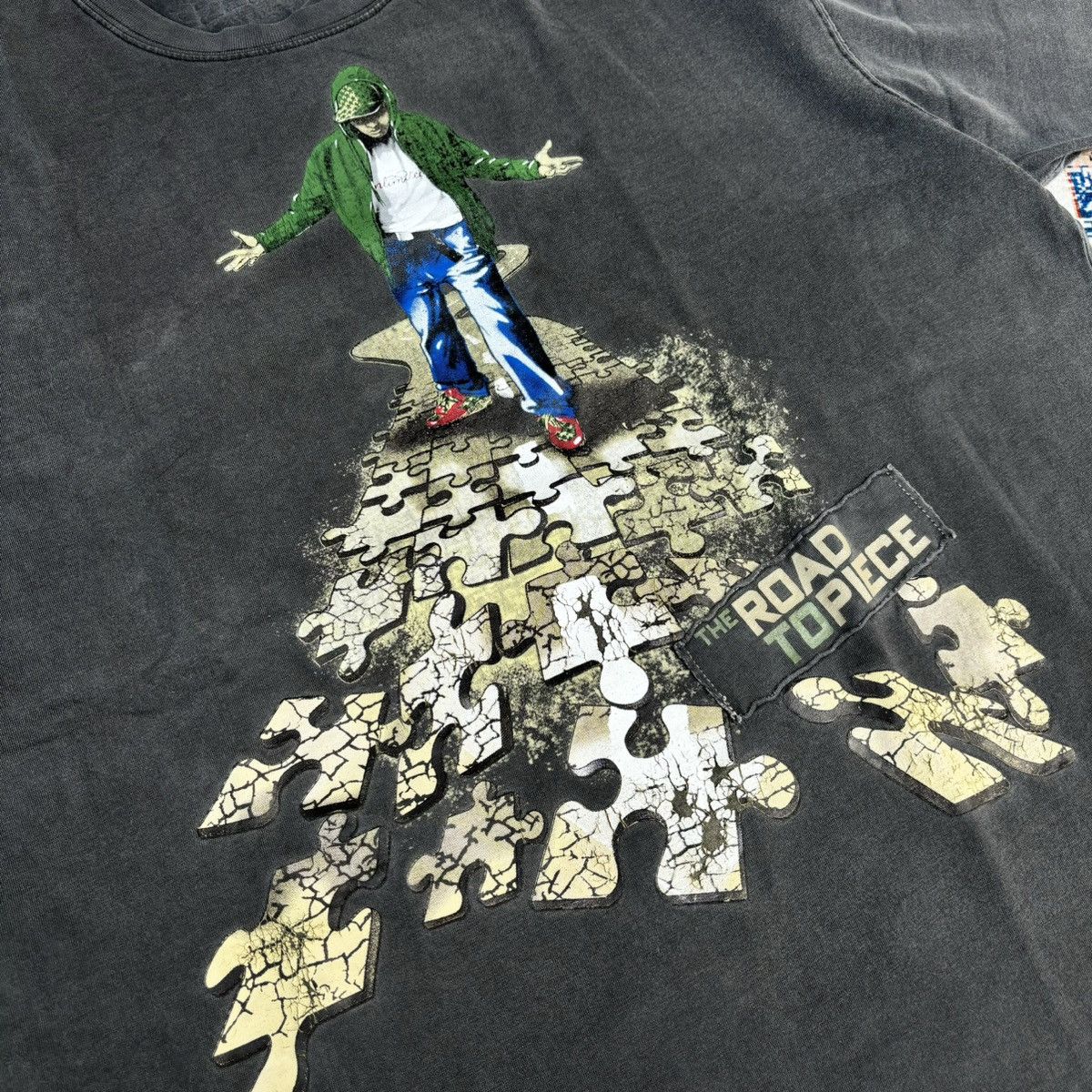 Ecko Unltd. × Vintage T-shirt homme vintage Ecko UnItd noir road to piece Size US XXL / EU 58 / 5 - 2 Thumbnail