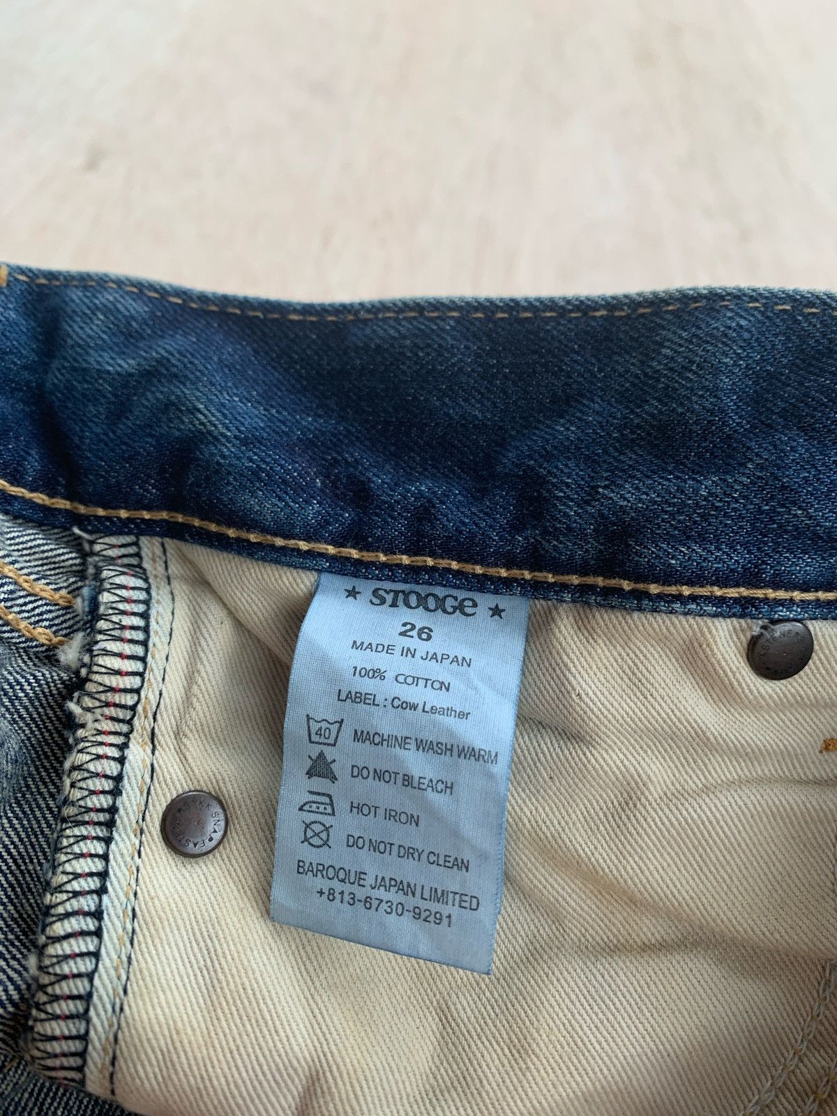 Hysteric Glamour × If Six Was Nine × Japanese Brand Flare Jeans Vintage By Stooge Denim Bootcut Size US 30 / EU 46 - 8 Thumbnail