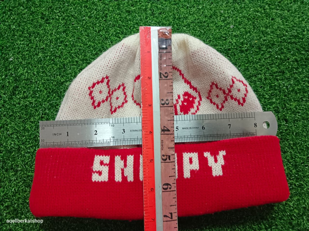 Vintage VTG 90s Snoopy Peanuts Beanie Size ONE SIZE - 5 Thumbnail