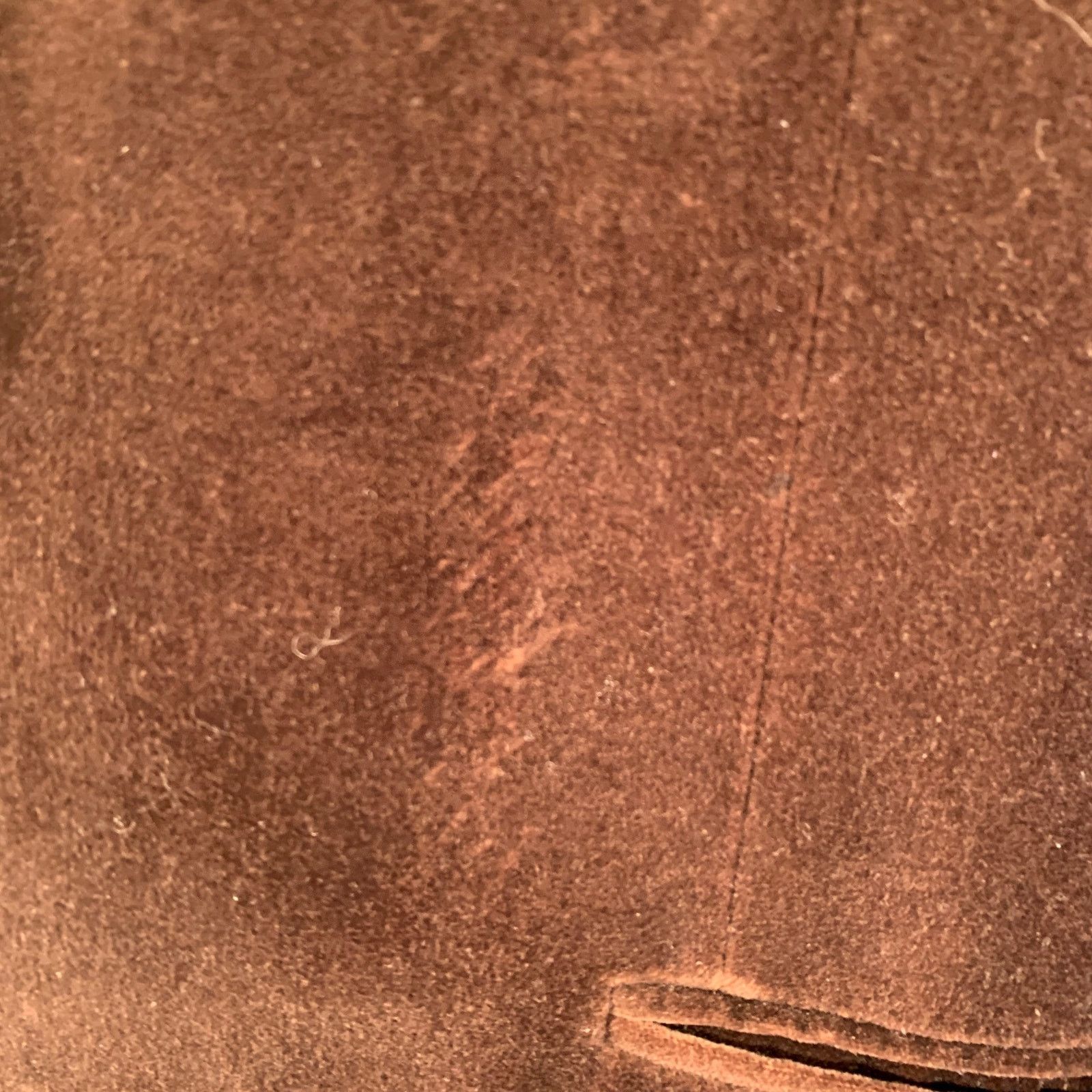 Ungaro Paris UNGARO Regular Brown Velvet Cotton Peak Lapel Sport Coat Size 40R - 6 Thumbnail