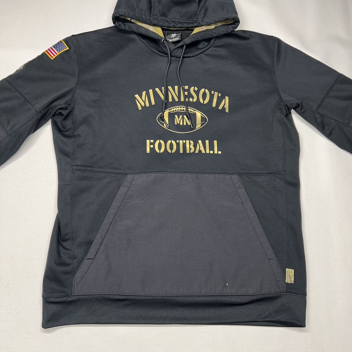 NFL × Nike Nike Minnesota Hoodie Salute to Service On Field Black Camo Size US L / EU 52-54 / 3 - 2 Thumbnail