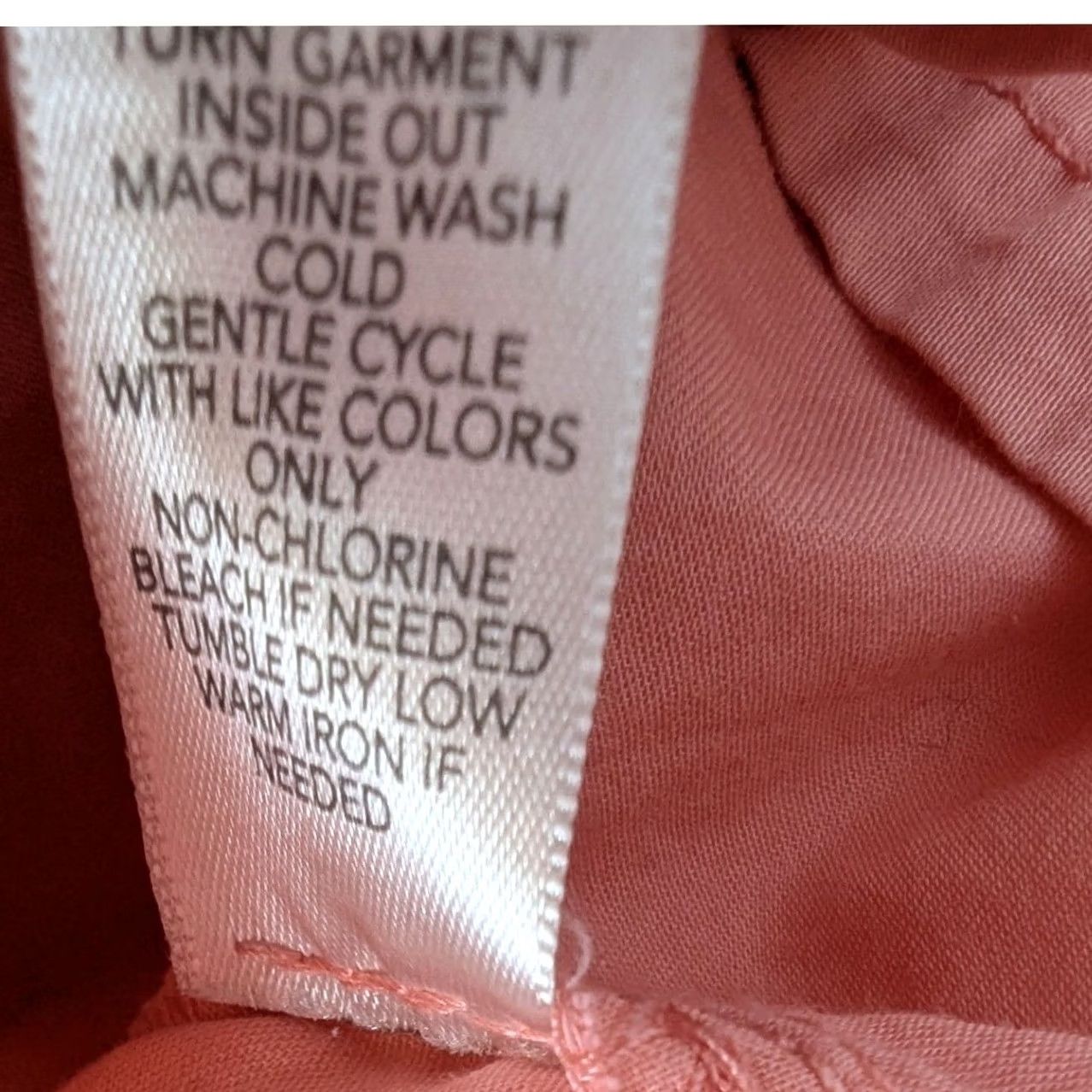 Vintage Light Pink Snap Up Utility Shirt Top Women's S 100% Cotton Christopher & Banks Button Up Blouse Tunic Casual Office Wear Size S / US 4 / IT 40 - 8 Thumbnail