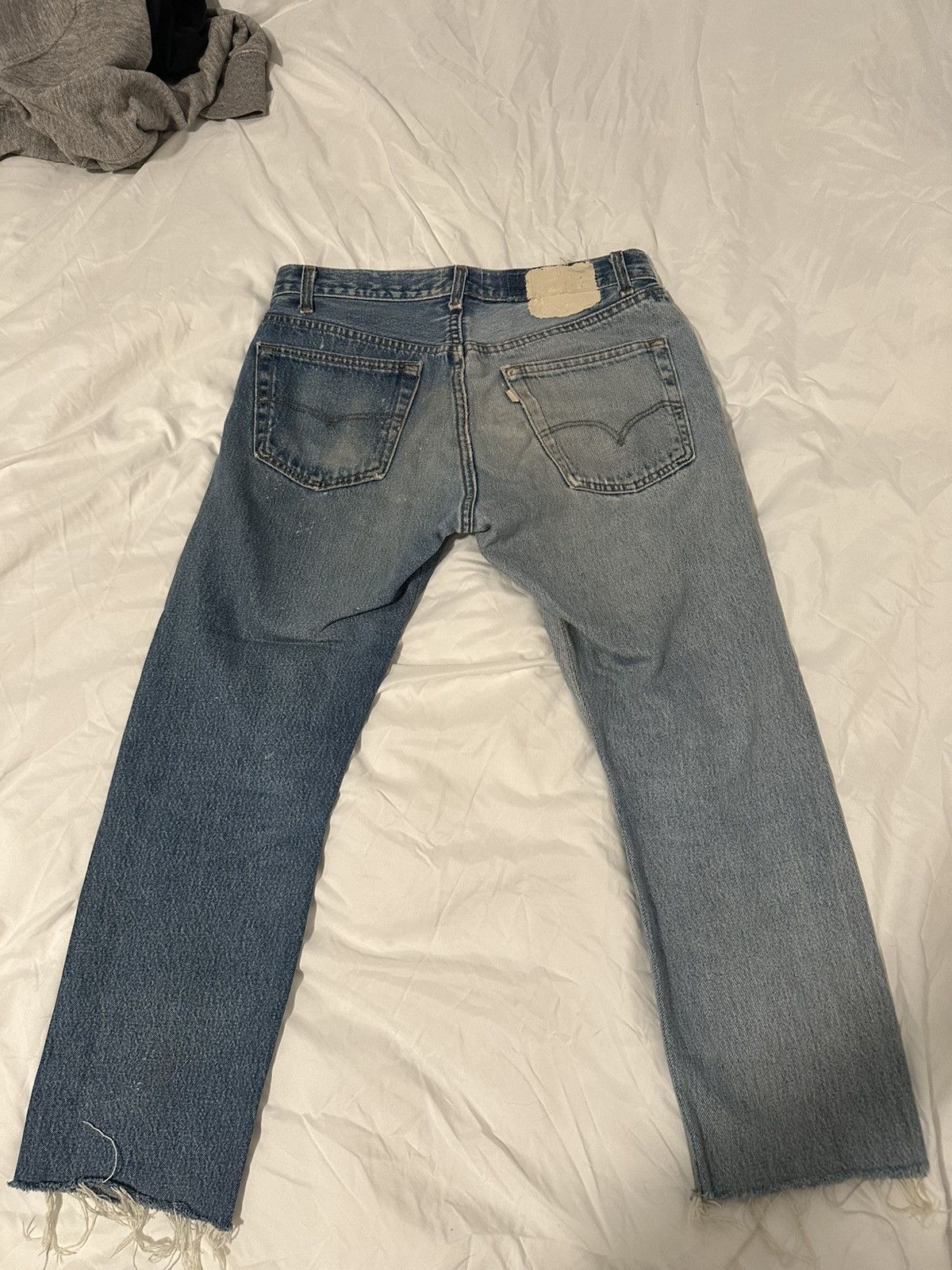 Gallery Dept. Gallery Dept Two-toned Raw Hem Denim Jeans Size US 30 / EU 46 - 2 Thumbnail
