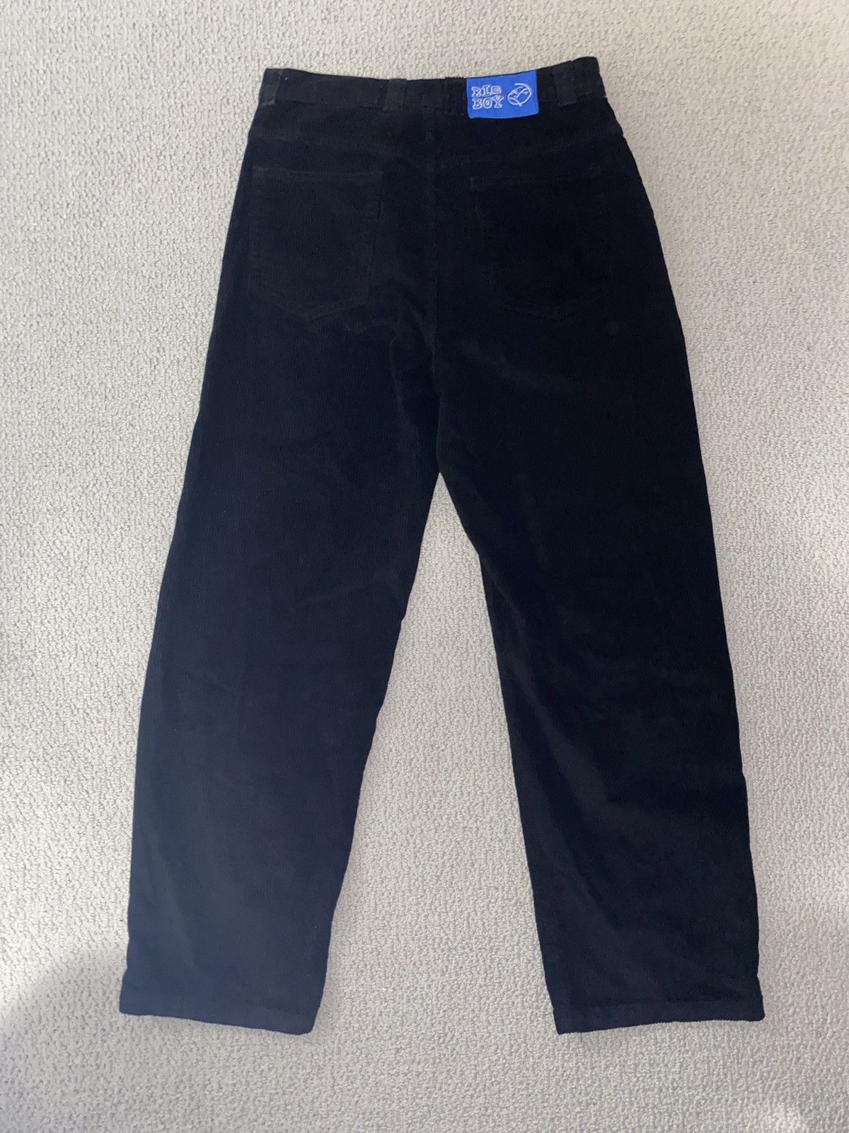 Polar Skate Co. Black Corduroy BIG BOY PANTS Size US 33 - 2 Thumbnail