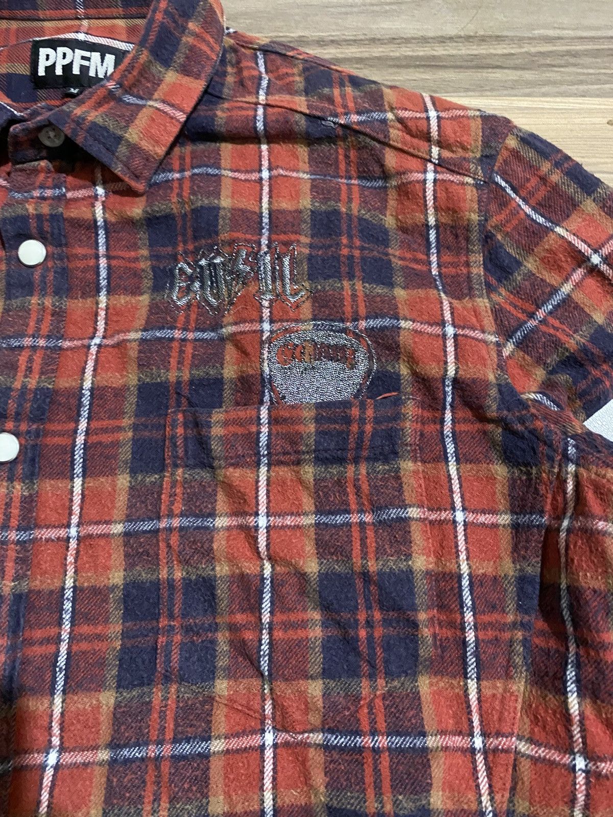 Japanese Brand × PPFM PPFM ERIC DRAVEN PLAID SHIRT Size US M / EU 48-50 / 2 - 7 Thumbnail