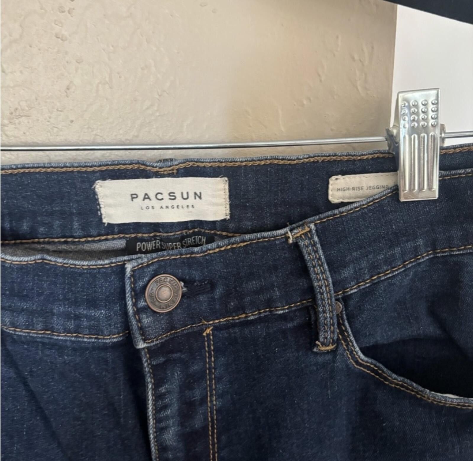 Pacsun Pacsun super stretch high rise Jeans Size 28" / US 6 / IT 42 - 2 Thumbnail