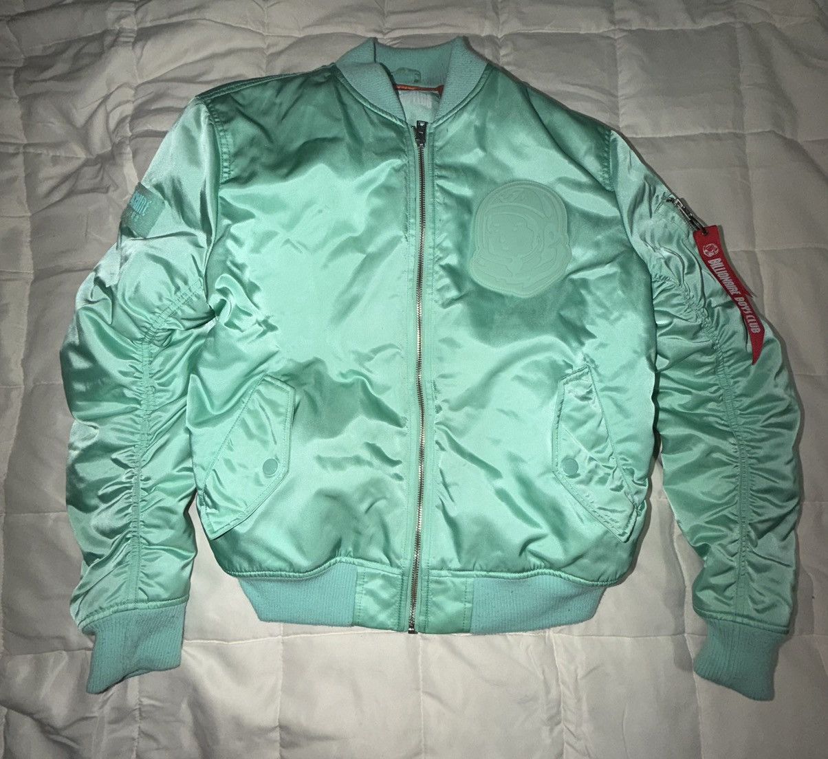Billionaire Boys Club Billionaire Boys Club Teal Bomber Jacket Size US S / EU 44-46 / 1 - 1 Thumbnail