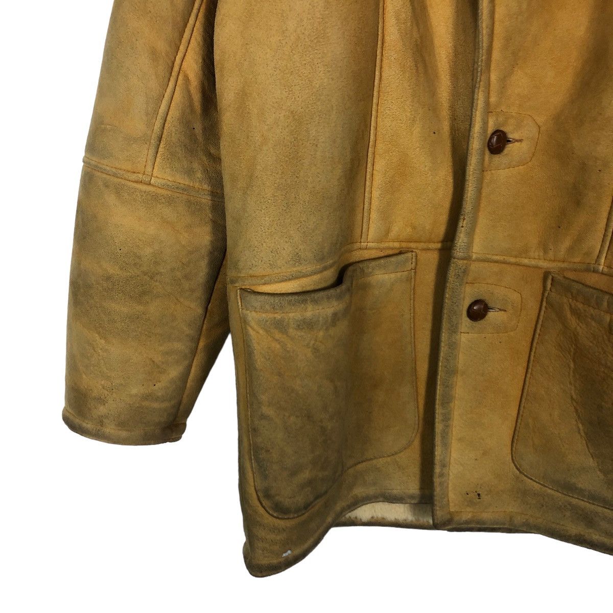 Japanese Brand 🔥90’s Vintage Genuine Leather Jacket Mink Fur Giannone Size US M / EU 48-50 / 2 - 3 Thumbnail