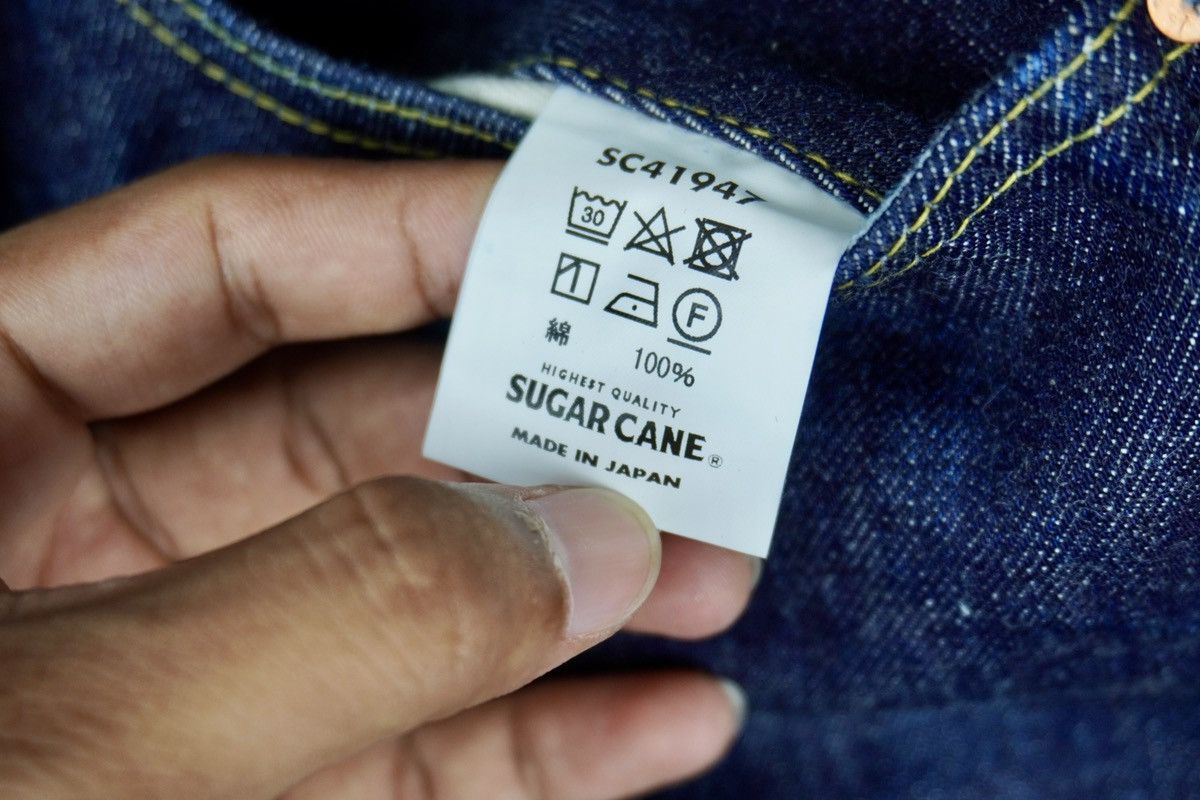 Japanese Brand × Sugar Cane × Toyo Enterprises Vintage SugarCane Lot 1947 Denim Jeans 14oz Redline Selvedge Size US 35 - 8 Thumbnail