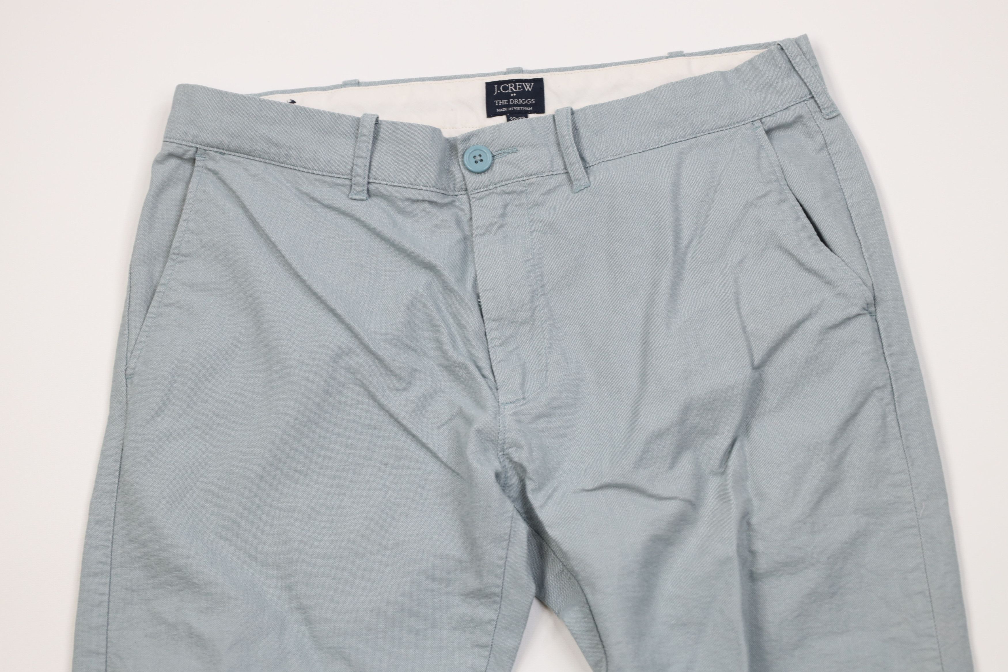 J.Crew J Crew The Driggs Skinny Leg Chino Pants Trousers Blue Size US 32 / EU 48 - 2 Thumbnail