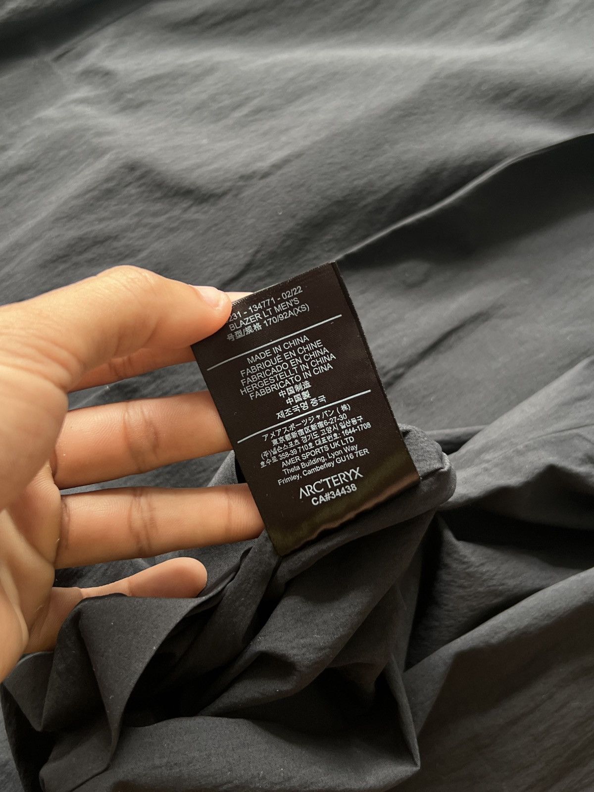 Arc'teryx Arcteryx Veilance - Blazer LT Jacket Size US XS / EU 42 / 0 - 17 Thumbnail