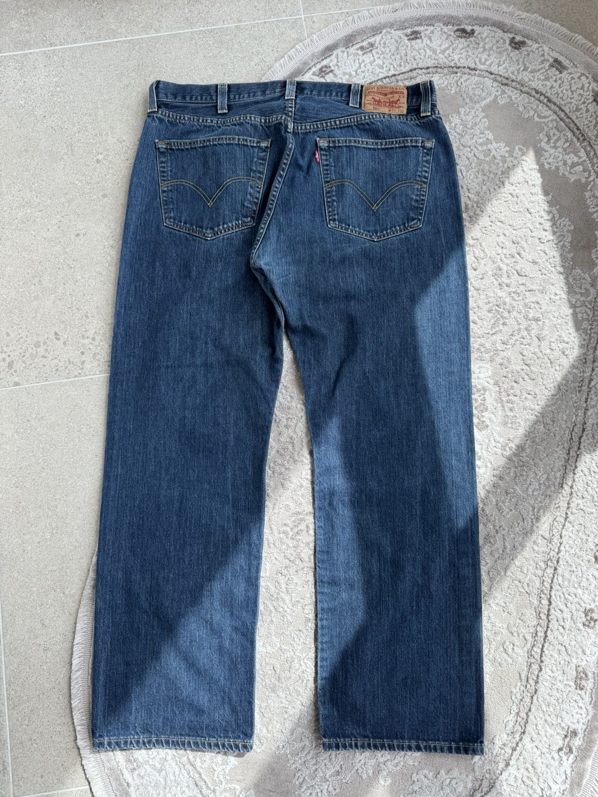 Levi's Levi's 501 Original Straight Fit Jeans – Classic Indigo Wash Size US 40 / EU 56 - 1 Thumbnail