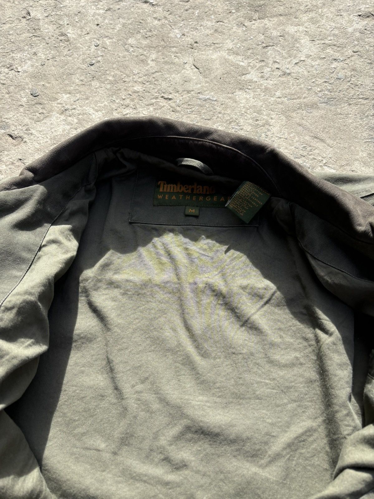 Timberland × Vintage Vintage Timberland 90s Duck Work Khaki Jacket Size US XL / EU 56 / 4 - 7 Thumbnail