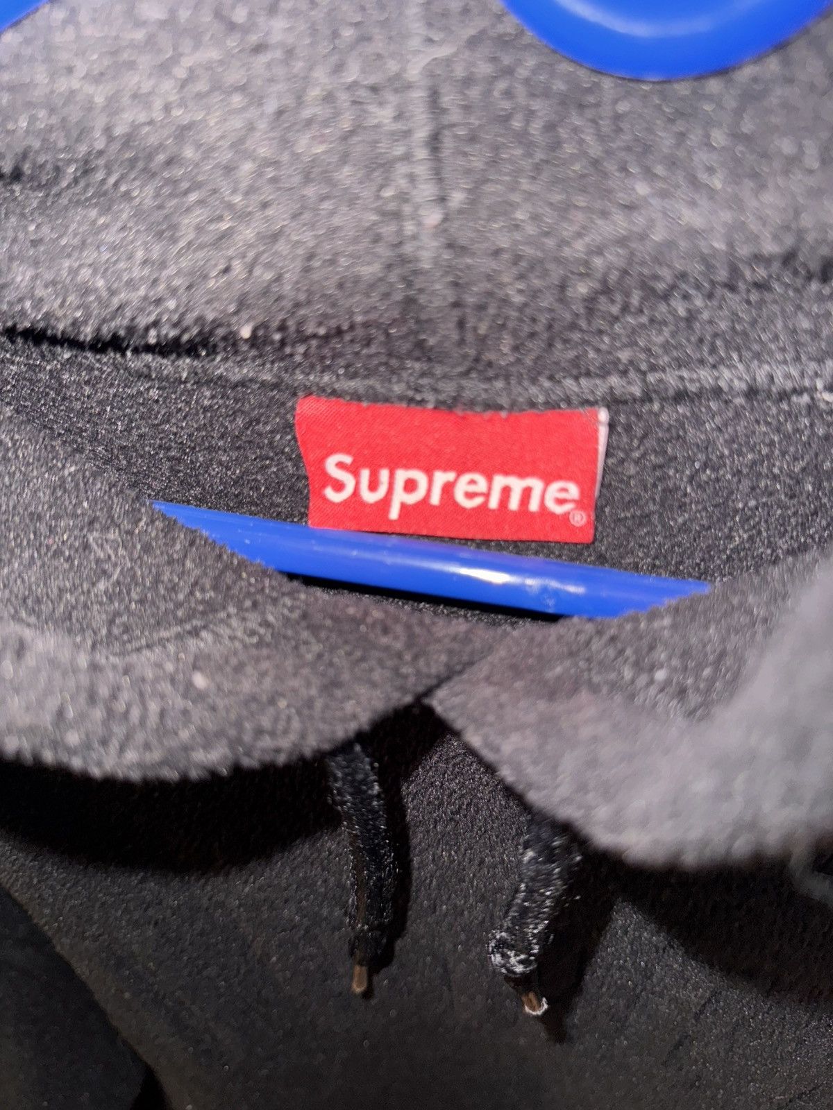 Supreme Supreme Polartec Hooded Sweatshirt Black Medium F/W 18 Size US L / EU 52-54 / 3 - 3 Thumbnail