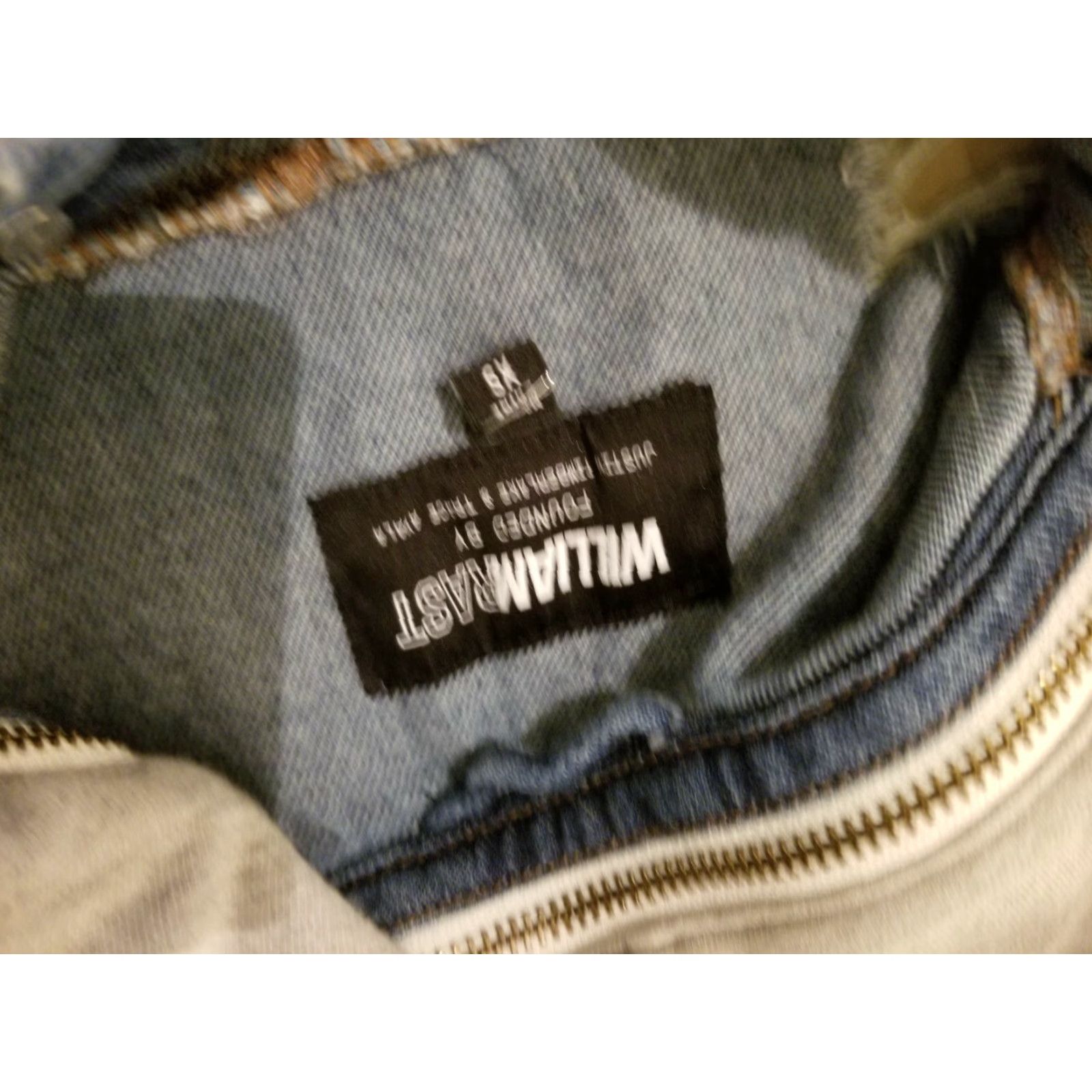 Denime Womens William Rast Denim Jacket XS Hooded Jacket Denim Women Blue Size 26" / US 2 / IT 38 - 5 Thumbnail