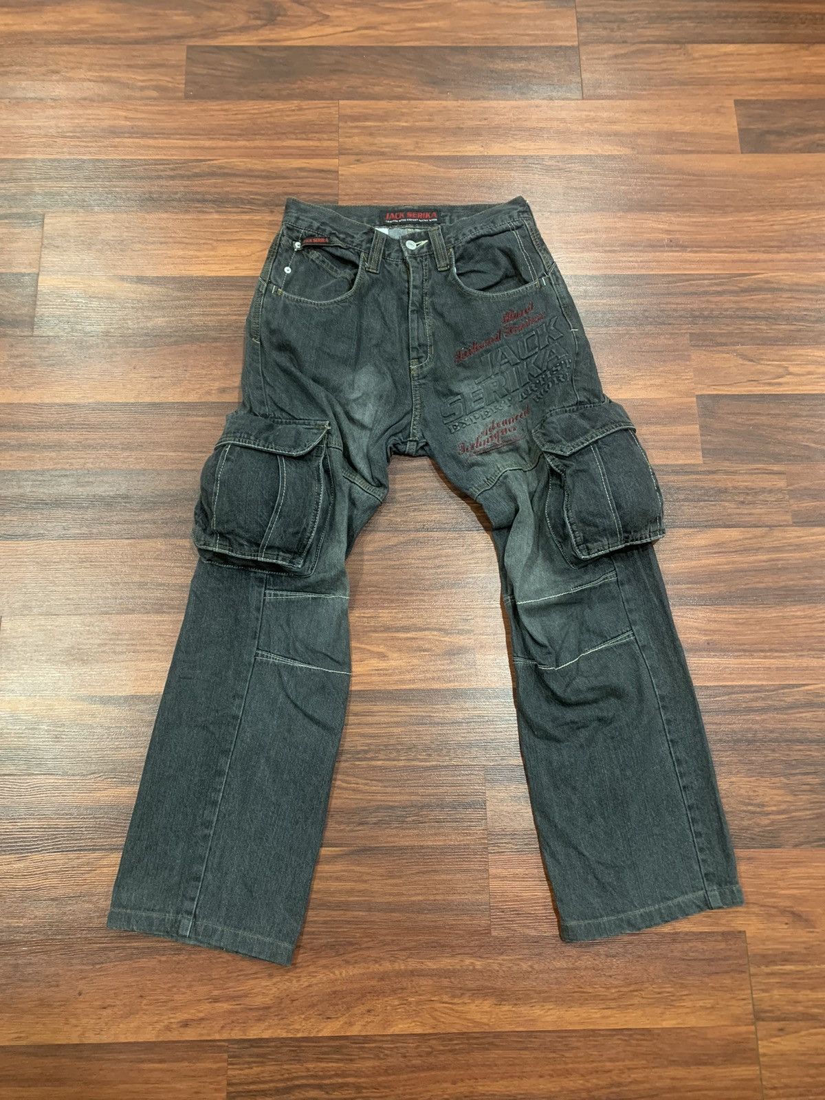 If Six Was Nine × Japanese Brand Jack Serika Baggy Jeans Size US 29 - 1 Thumbnail