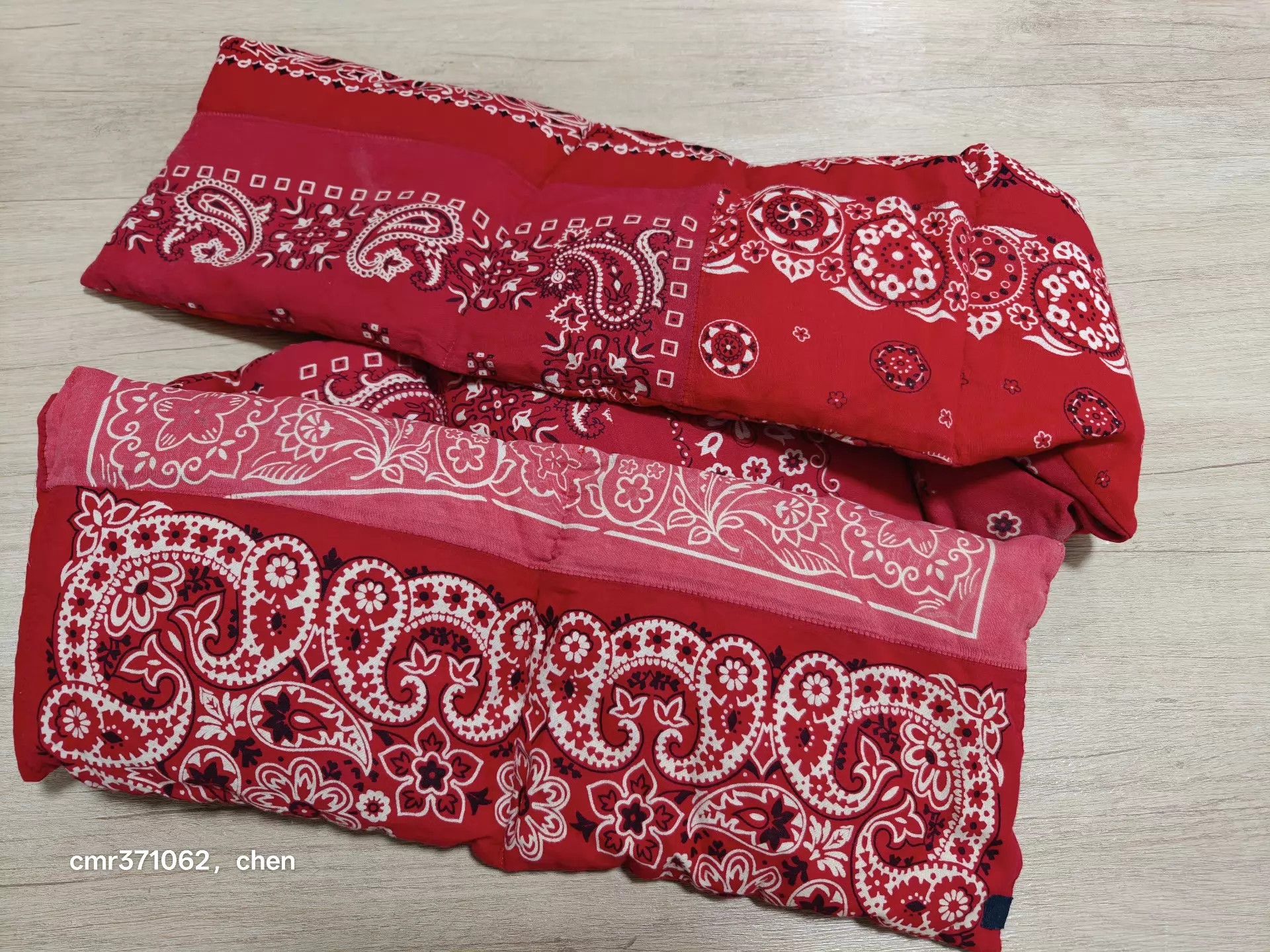 Visvim VISVIM 16 ICT Red Vintage Bandana Down Scarf Size ONE SIZE - 6 Thumbnail