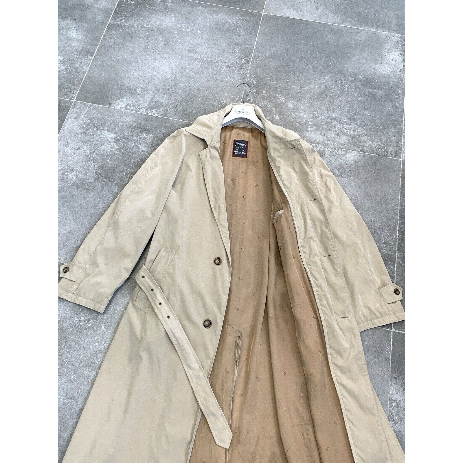Herno × Vintage Men's HERNO Trench Coat Formal Jacket Mac Size EU 50 - 52 L Size US L / EU 52-54 / 3 - 16 Thumbnail