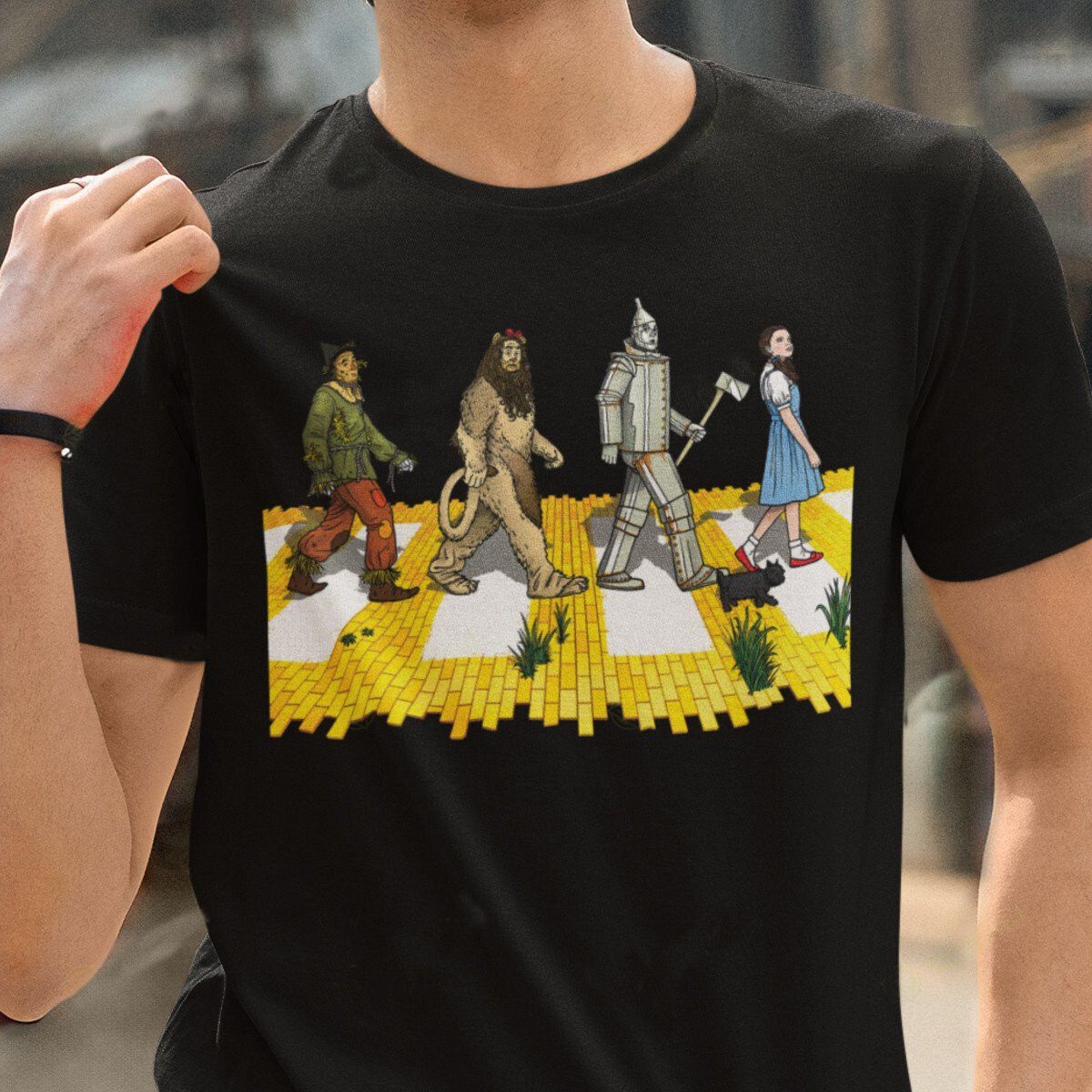 Designer × Vintage Wizard Walk Wizard of Oz T-Shirt Size US L / EU 52-54 / 3 - 2 Thumbnail