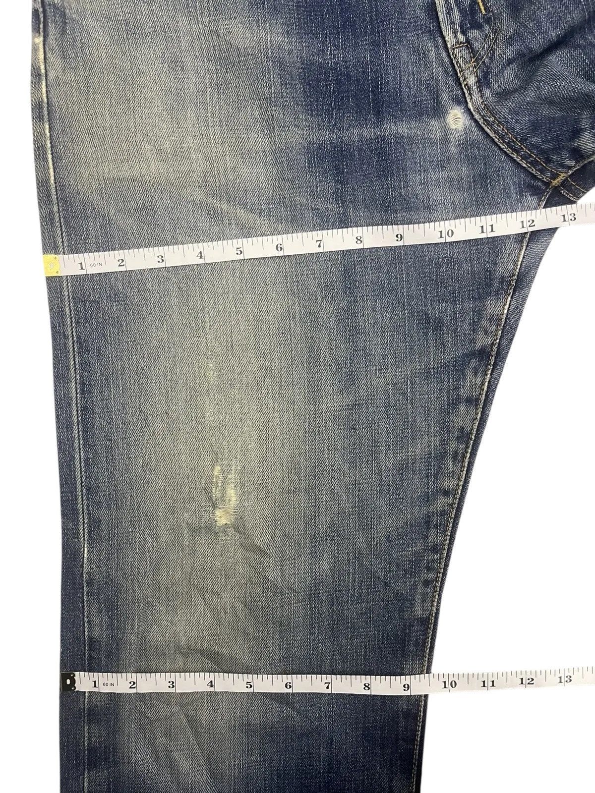 Edwin Vintage Edwin 505X Selvedge Jeans - Distressed Size US 33 - 18 Thumbnail