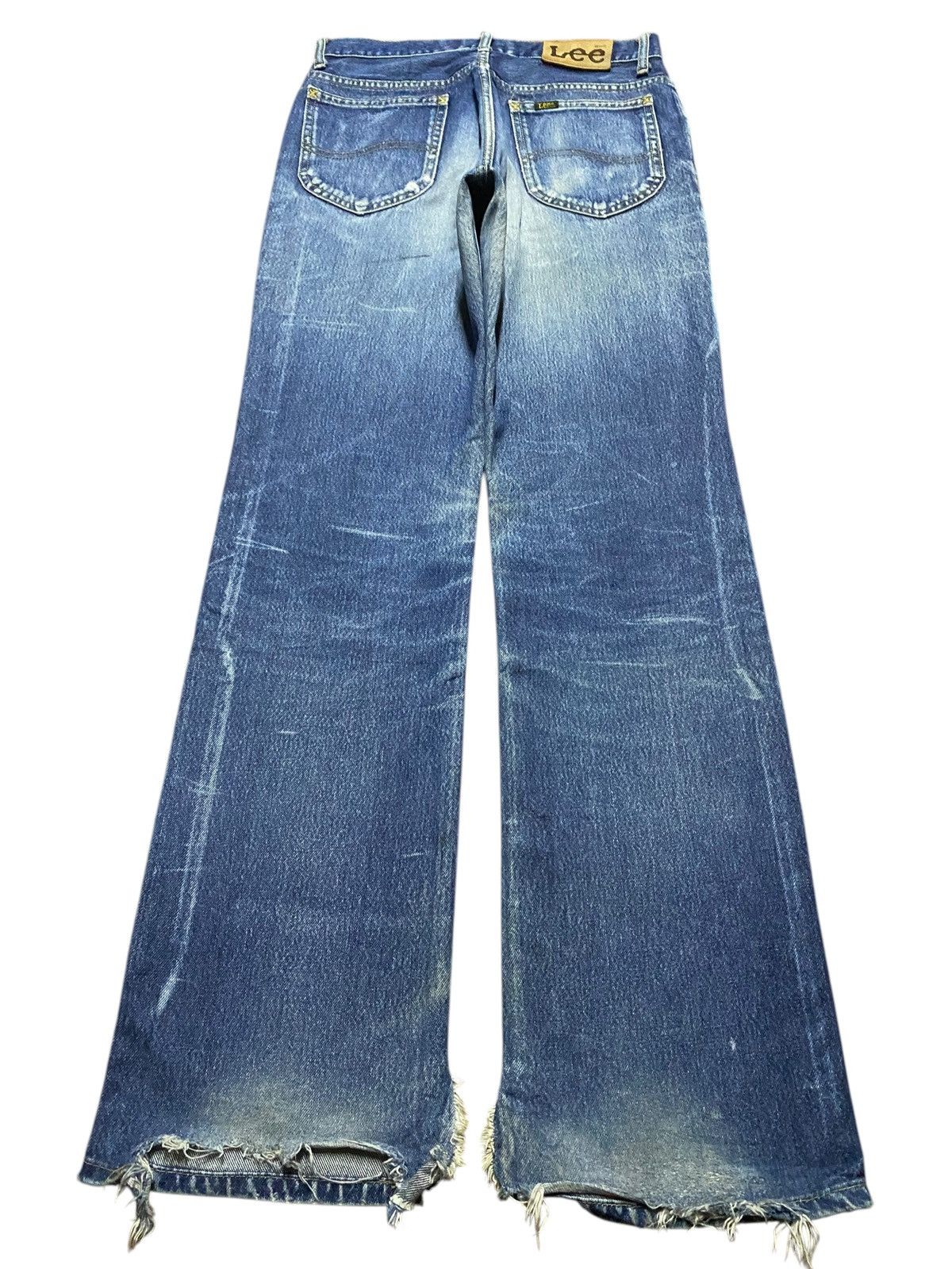 Lee × The Brooklyn Circus Vintage Lee X Edwin Faded Wash Distressed Sanforized Jeans Size US 29 - 2 Thumbnail