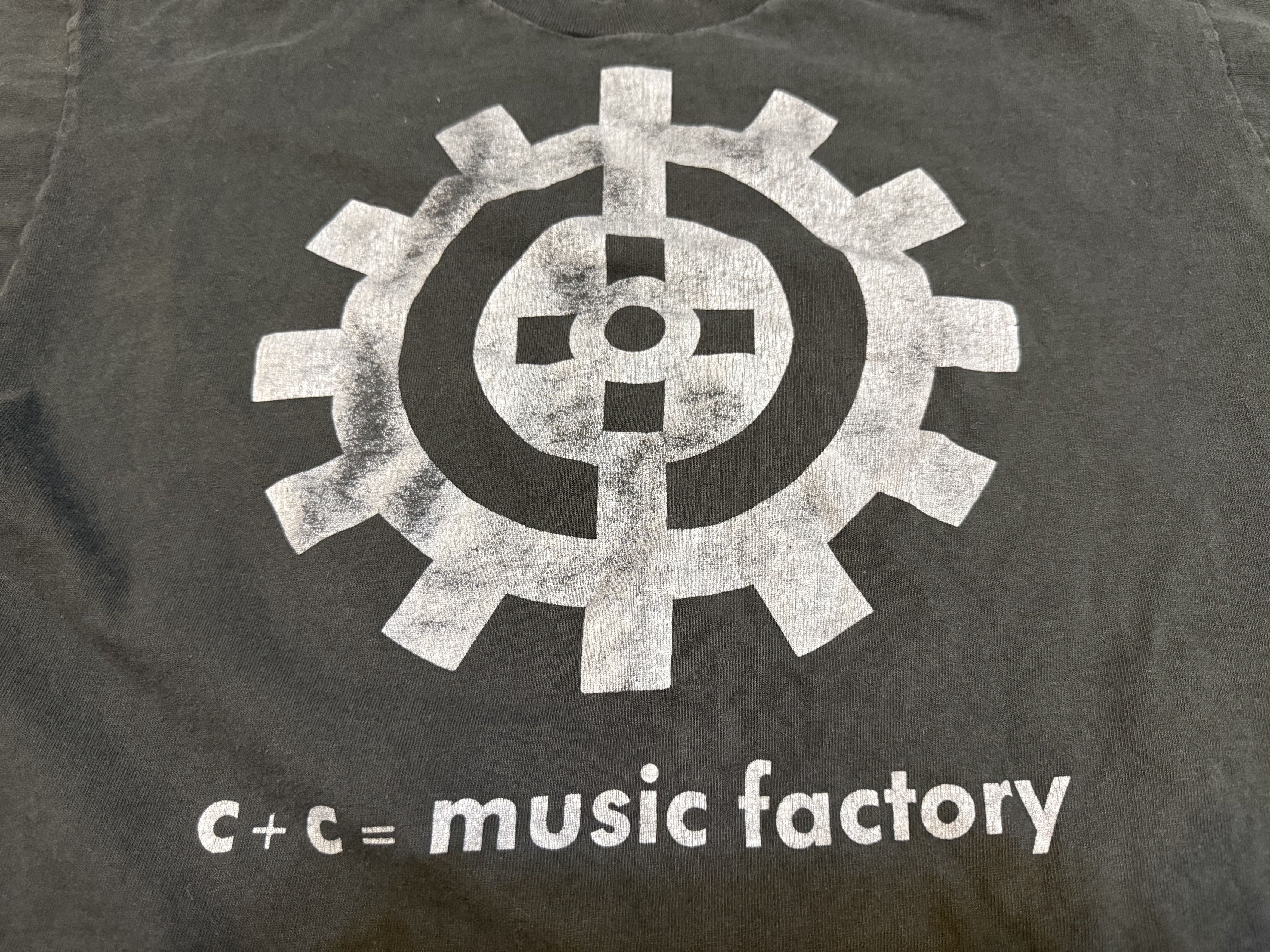 Rap Tees × Vintage Vintage 90s C+C Music Factory T Shirt Raptees Size US XL / EU 56 / 4 - 3 Thumbnail