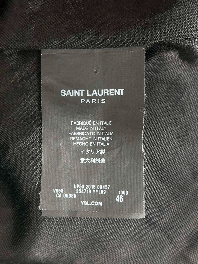 Saint Laurent Paris Saint Laurent Paris Classic baseball jacket-2506 Size US S / EU 44-46 / 1 - 5 Thumbnail