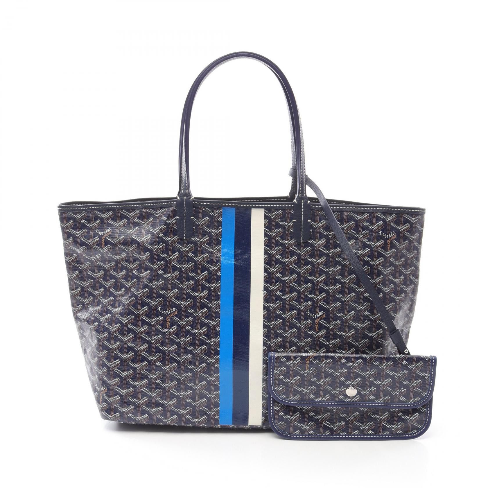 Goyard Goyard Goyard Saint Louis PM Coated Canvas Tote Bag Canvas Tote Bag Size ONE SIZE - 1 Thumbnail