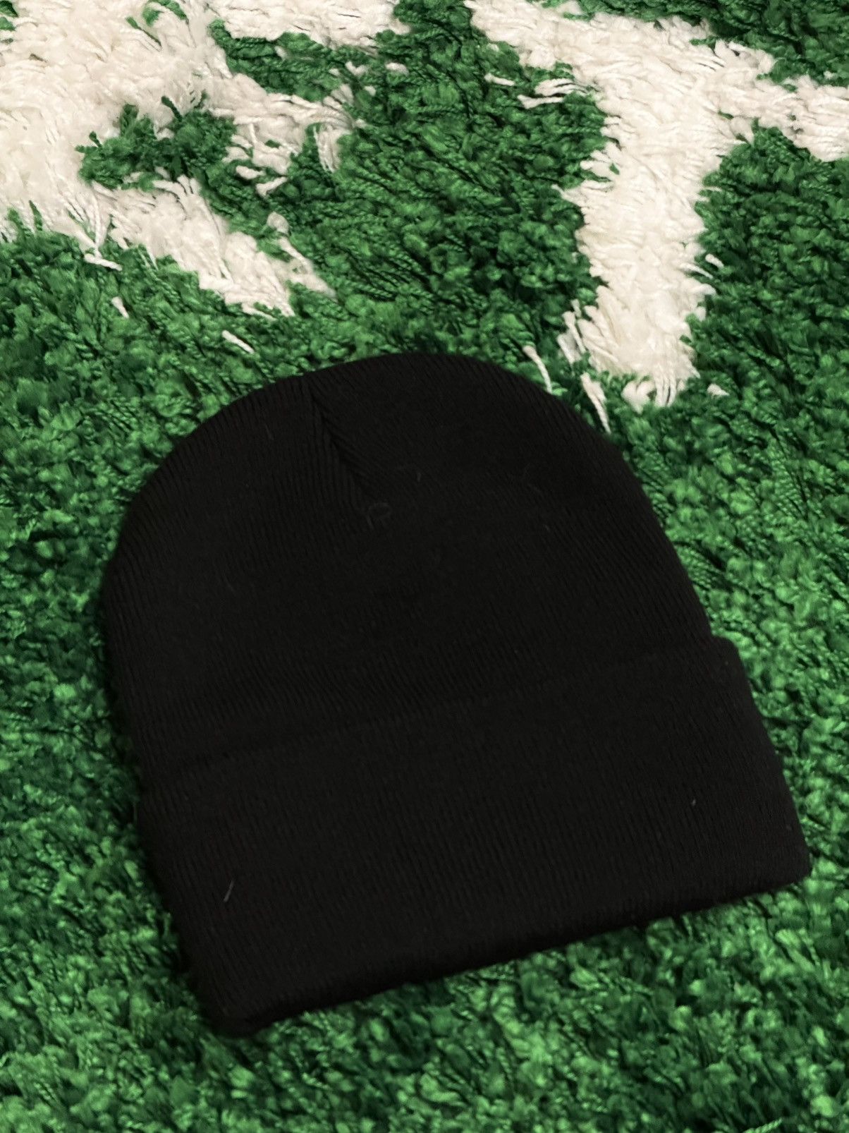 Gnarcotic Gnarcotic Black Old English Cursive Script Beanie Size ONE SIZE - 2 Thumbnail
