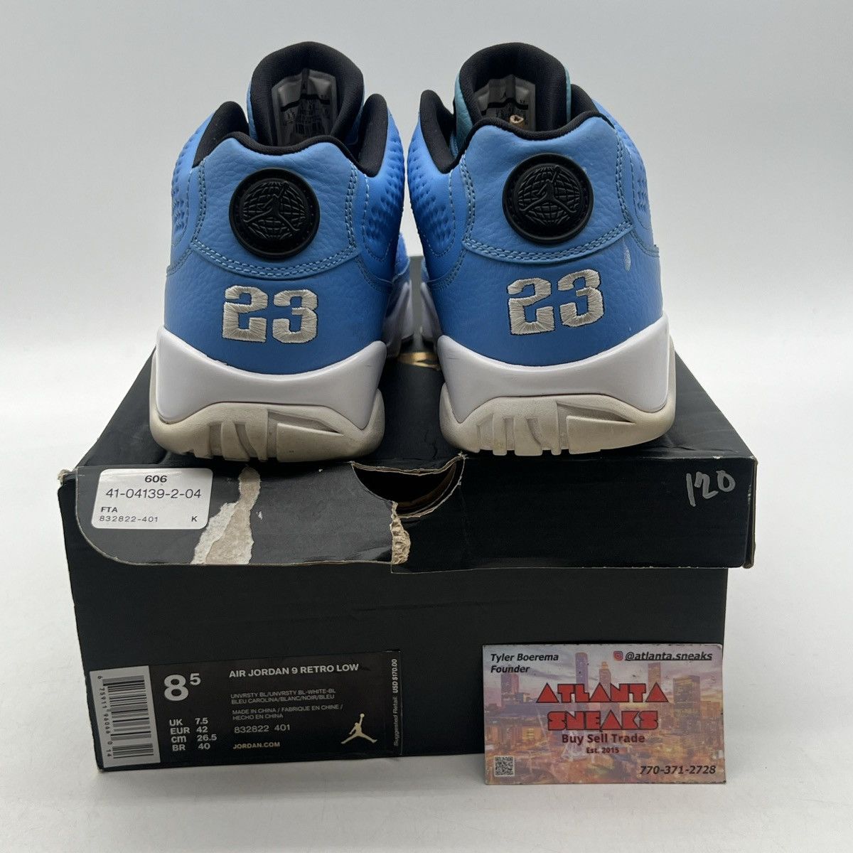 Jordan Brand Air Jordan 9 Low Pantone Size US 8.5 / EU 41-42 - 3 Thumbnail