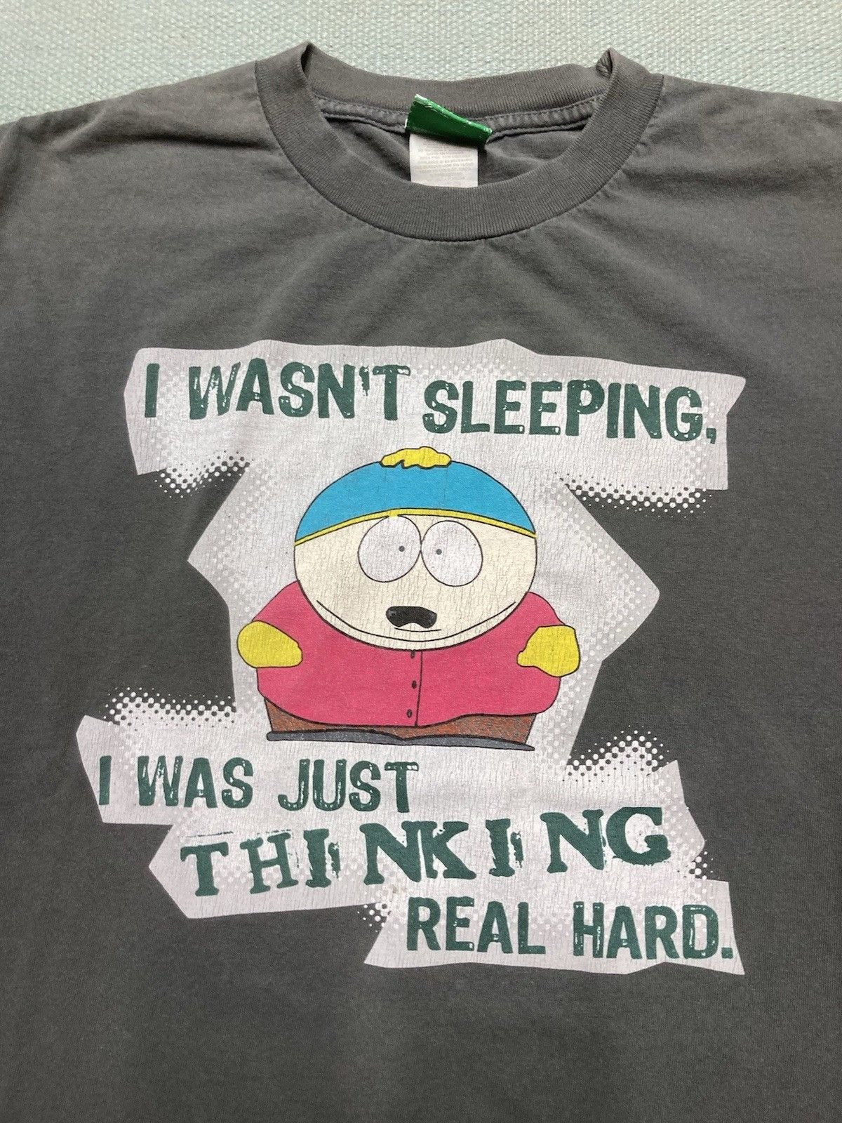 Vintage y2k graphic t shirt South Park cartman I wasn’t sleeping L Size US L / EU 52-54 / 3 - 2 Thumbnail