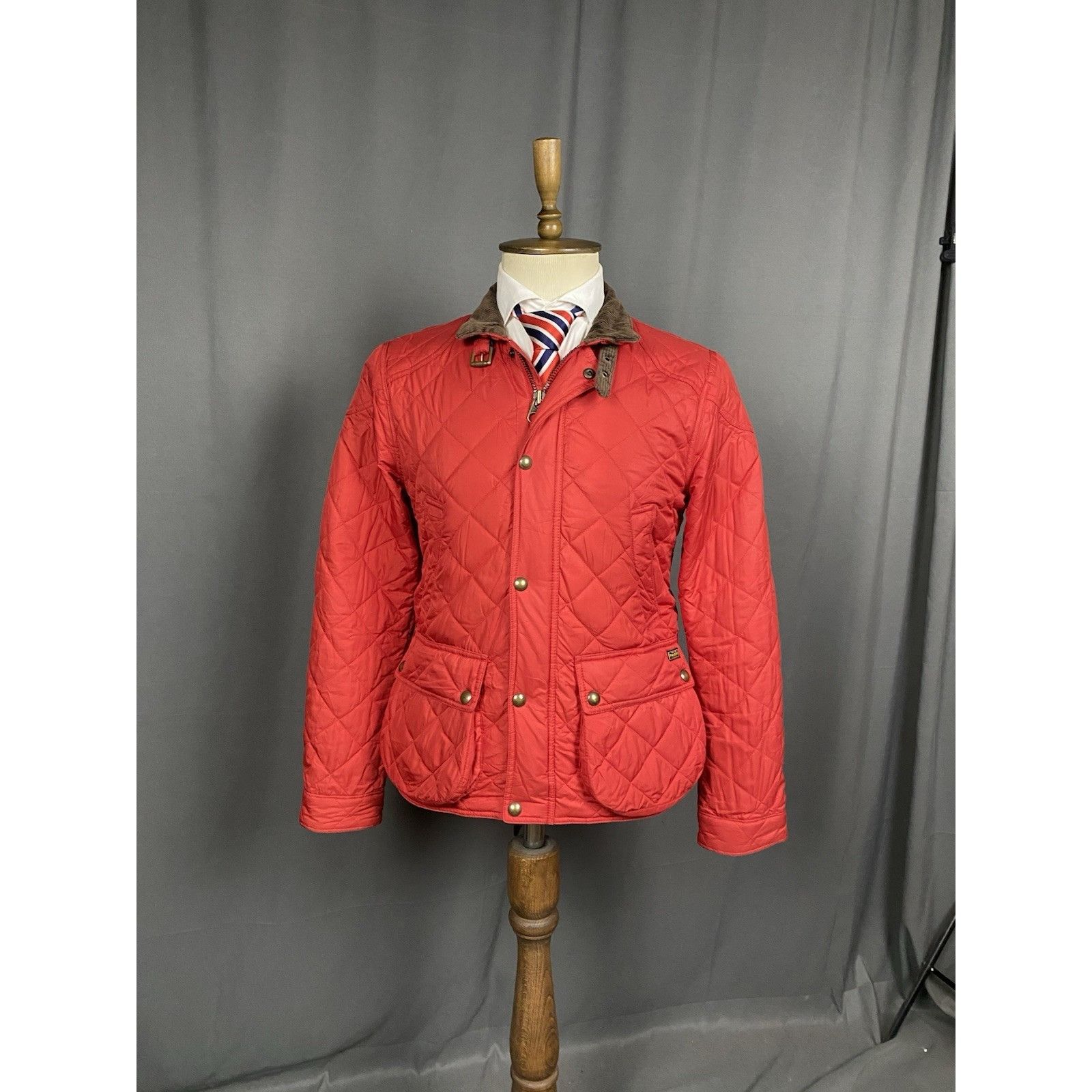 Polo Ralph Lauren Polo Ralph Lauren Men's Red Quilted Jacket Size L Size US L / EU 52-54 / 3 - 1 Thumbnail