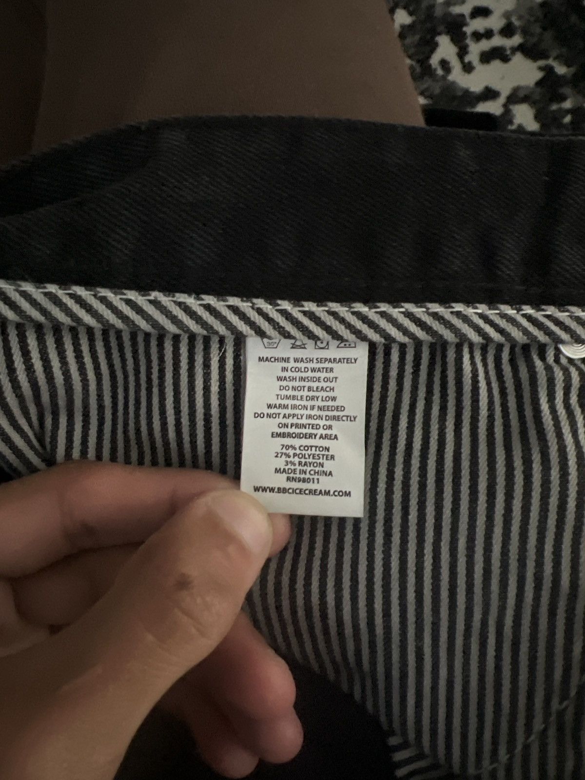 Icecream bbc icecream black baggy jeans Size US 34 / EU 50 - 5 Thumbnail