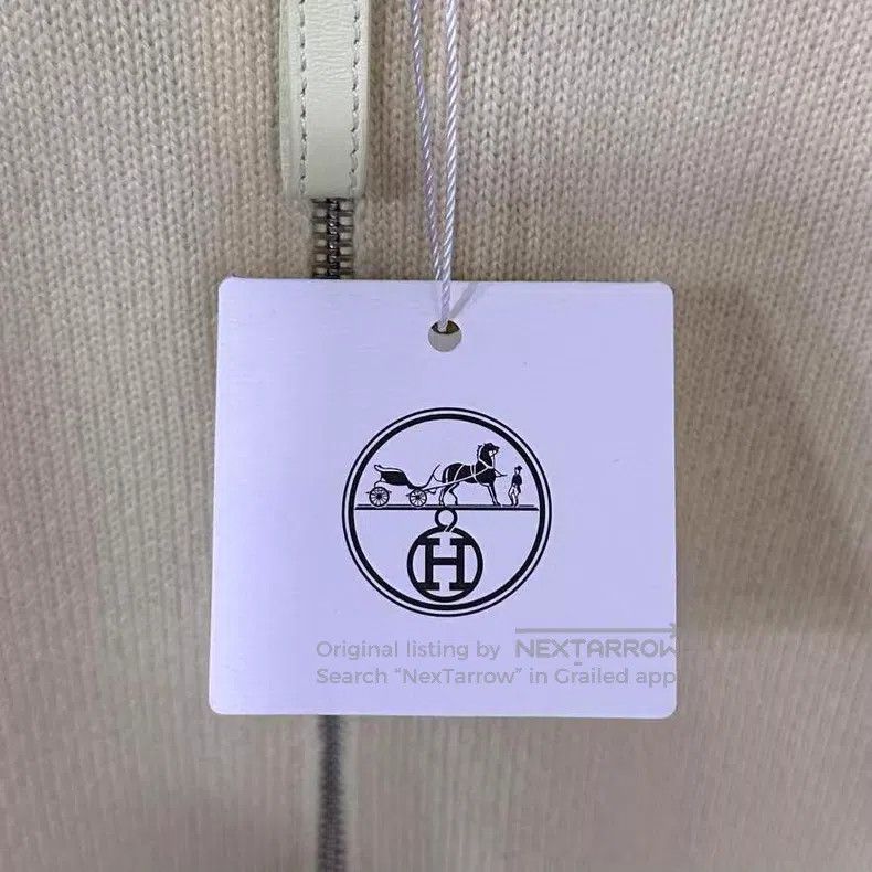 Hermes Hermes Egg Yellow Pure Cashmere Zip-Up Jacket Size XS / US 0-2 / IT 36-38 - 6 Thumbnail