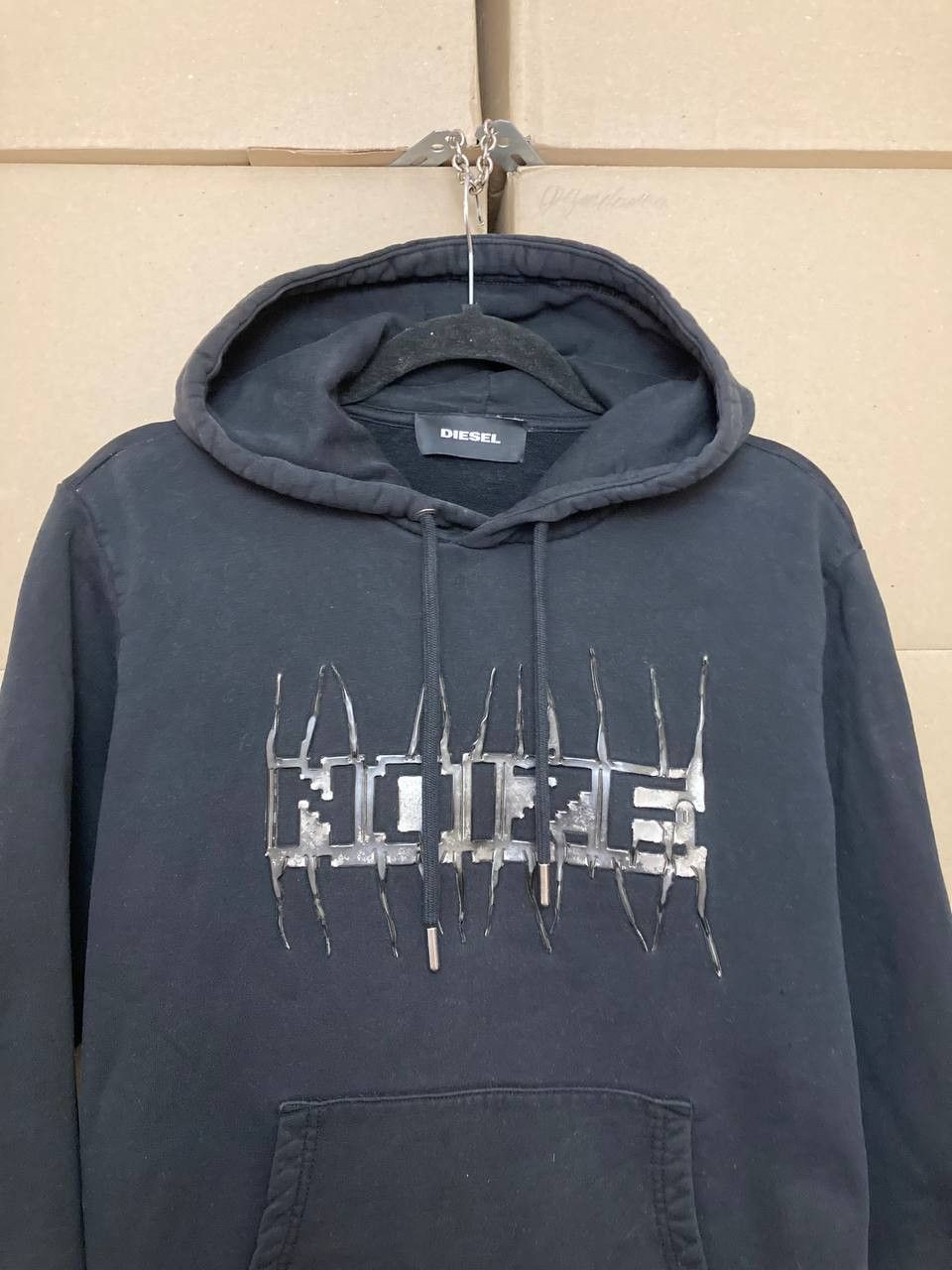Diesel VINTAGE DIESEL HOODIE STREETWEAR SKATE AVANT GARD Y2K Size US M / EU 48-50 / 2 - 8 Thumbnail