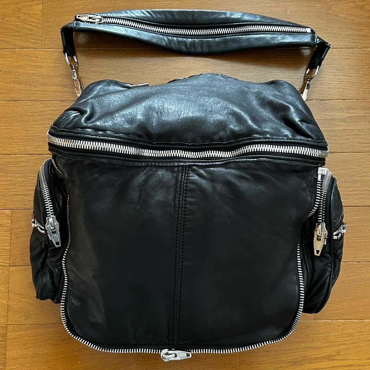 Alexander Wang ALEXANDER WANG WALLIE LEATHER BACKPACK | Grailed