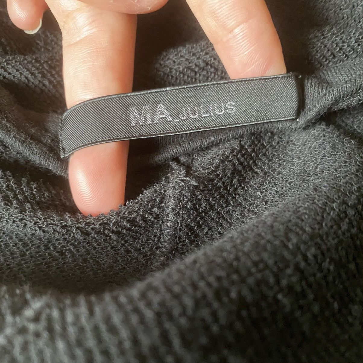 Julius SS12 Cut And Sew Oversize Hoodie Size US S / EU 44-46 / 1 - 11 Thumbnail