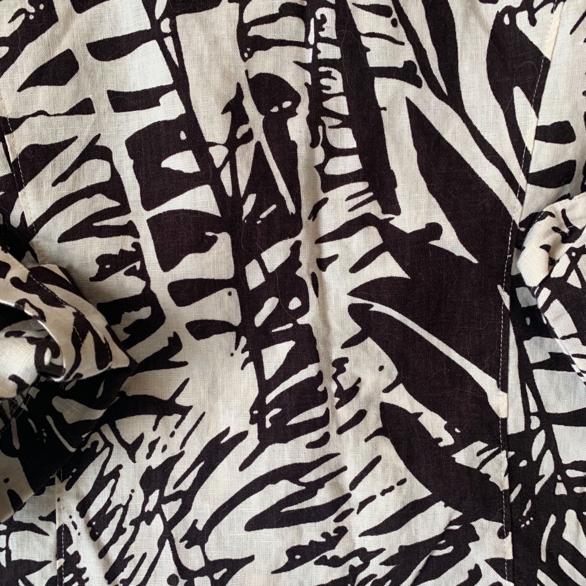 Laura Ashley Laura Ashley Abstract Art To Wear 100% Linen Tunic M Size M / US 6-8 / IT 42-44 - 6 Thumbnail