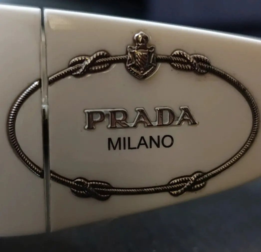 Prada × Vintage PRADA Sunglasses Star SPR 58 Mask Flame Sport Metal Size ONE SIZE - 5 Thumbnail