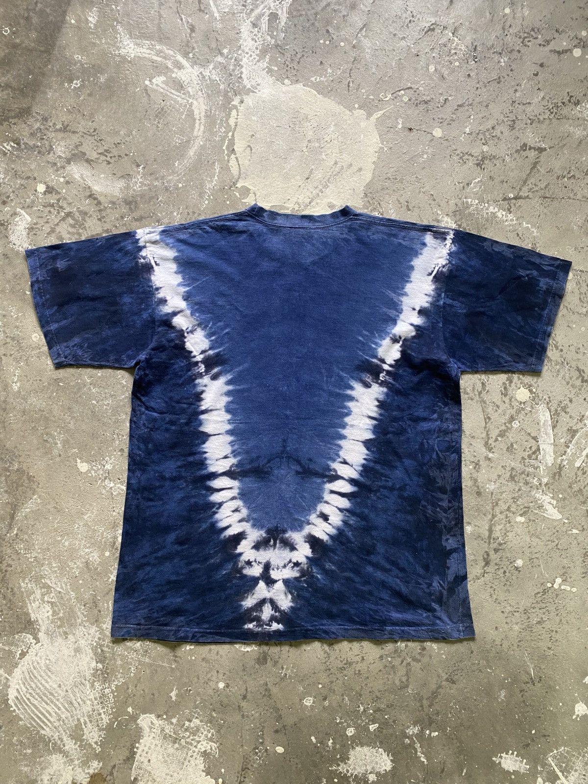 Alien Workshop × Vintage Vintage 90s Alien Visitors Tie Dye Shirt Size US XL / EU 56 / 4 - 10 Thumbnail