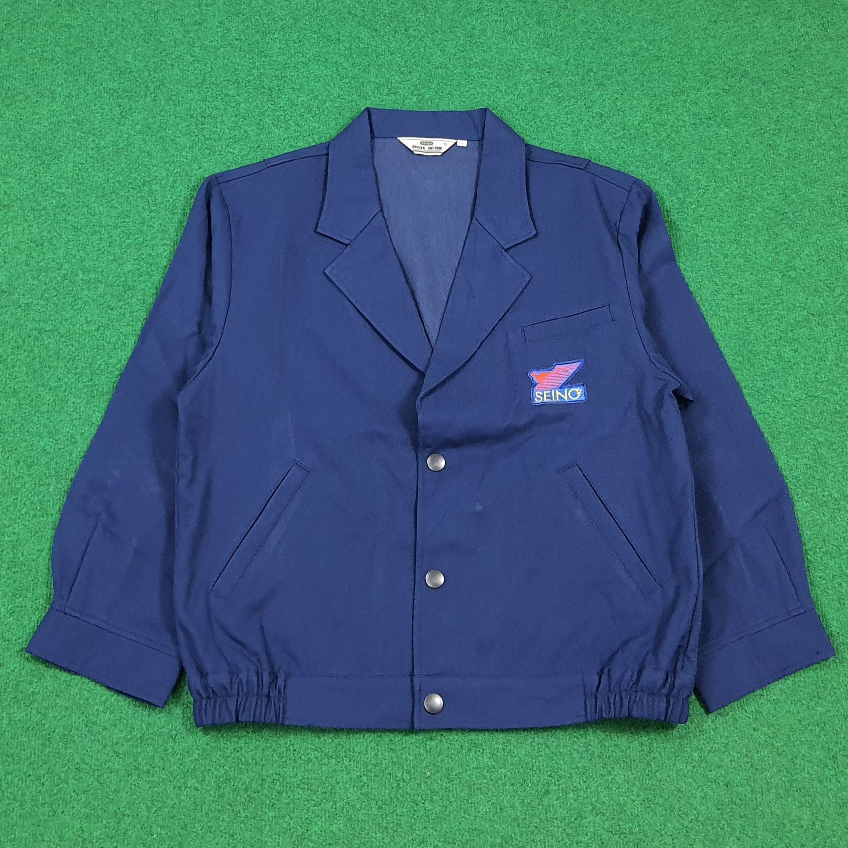 Japanese Brand Vintage Seino Transportation Japan Workwear Jacket C300N7 Size US L / EU 52-54 / 3 - 1 Thumbnail
